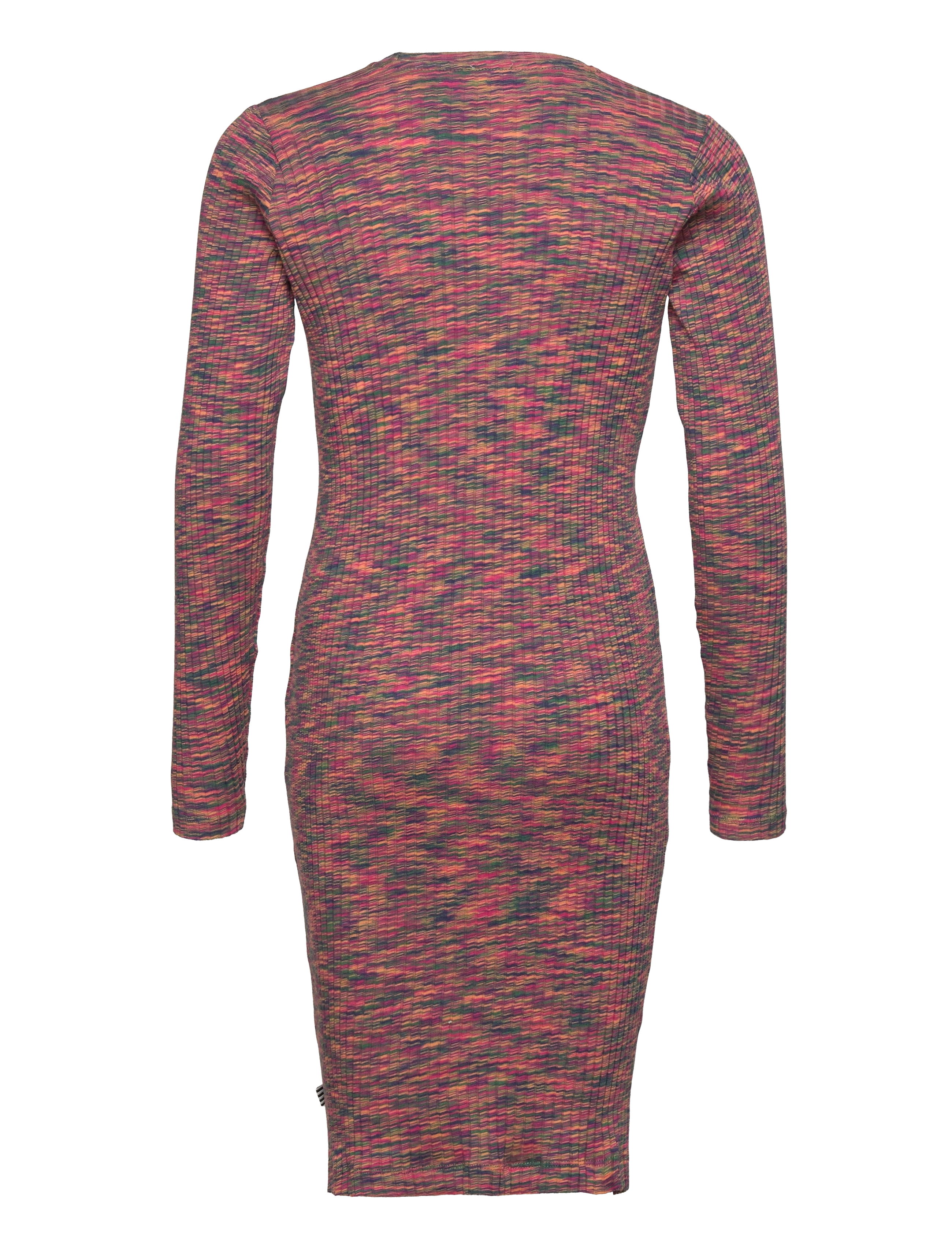 Mads Nørgaard - 8x3 Mouline Dubina Dress - langærmede hverdagskjoler - rose red melange - 1