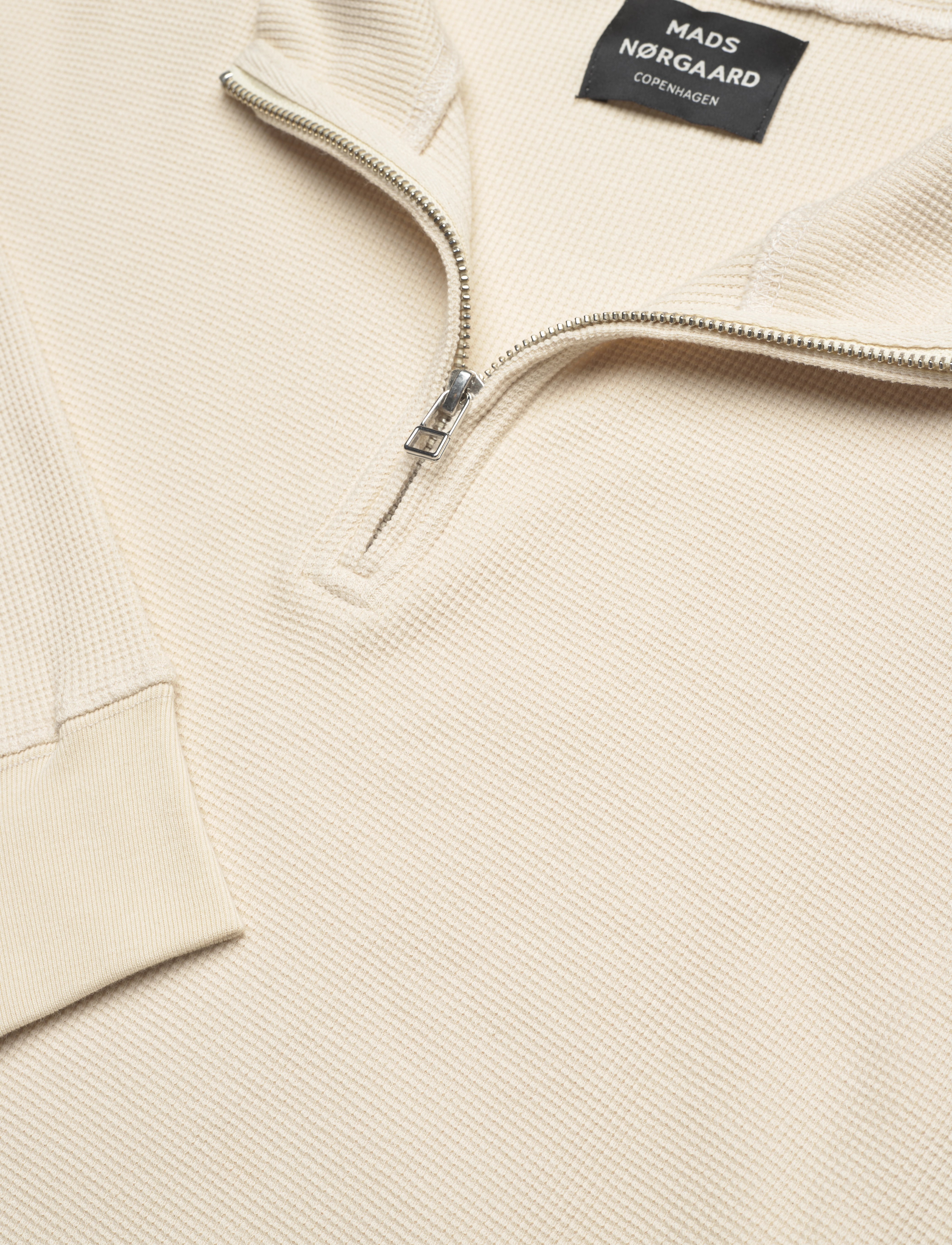 Mads Nørgaard - Waffle Swindon Sweat - almond milk - 2
