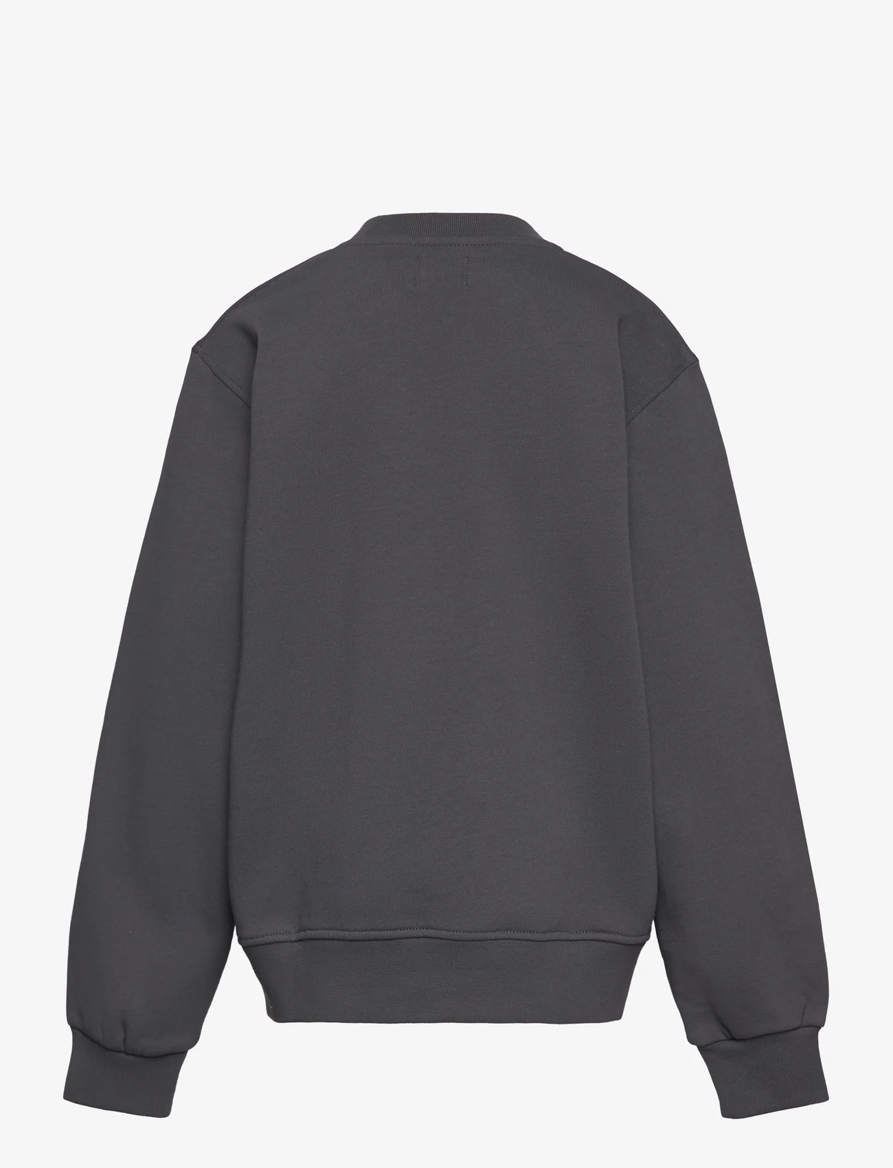Mads Nørgaard - Organic Sweat Solo Sweatshirt - sportiska stila džemperi - asphalt - 1