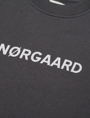 Mads Nørgaard - Organic Sweat Solo Sweatshirt - medvilniniai megztiniai ir džemperiai su gobtuvu - asphalt - 2