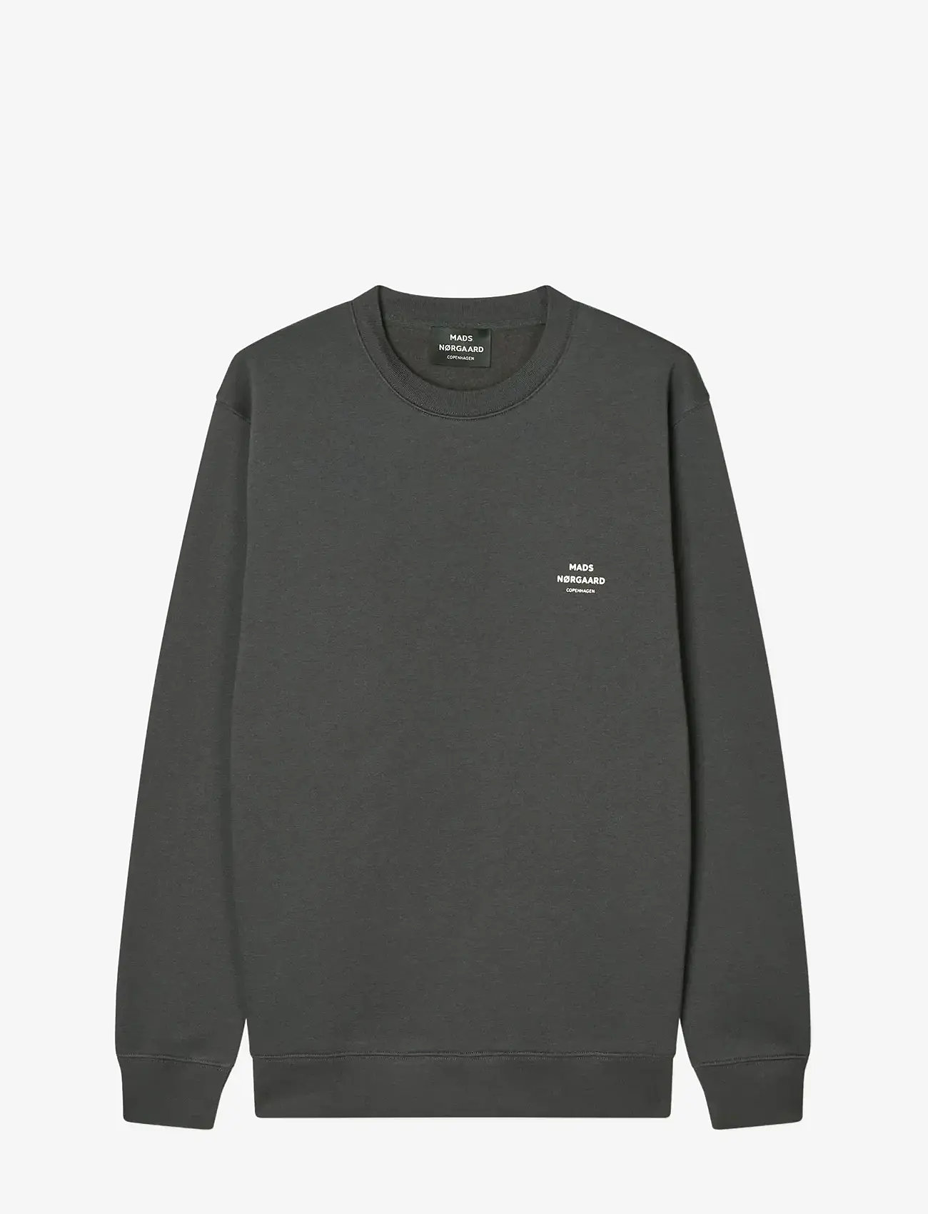 Mads Nørgaard - Standard Crew Logo Sweat FAV - puhkuse põhitooted - asphalt - 0