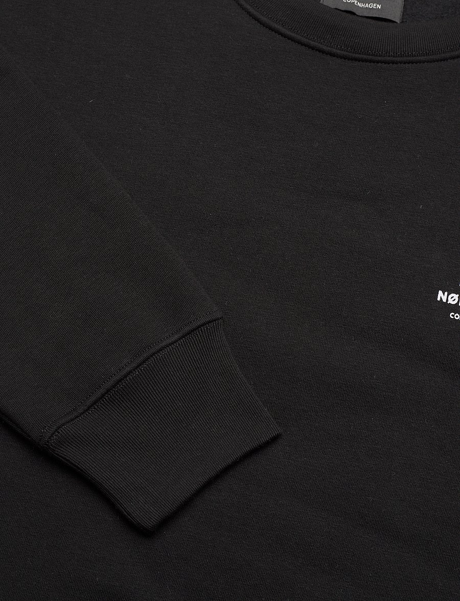 Mads Nørgaard - Standard Crew Logo Sweat FAV - shop by occasion - black - 2