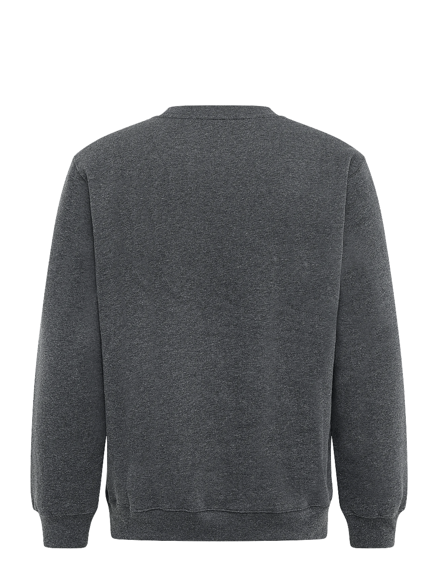 Mads Nørgaard - Standard Crew Logo Sweat FAV - shop by occasion - dark grey melange - 2