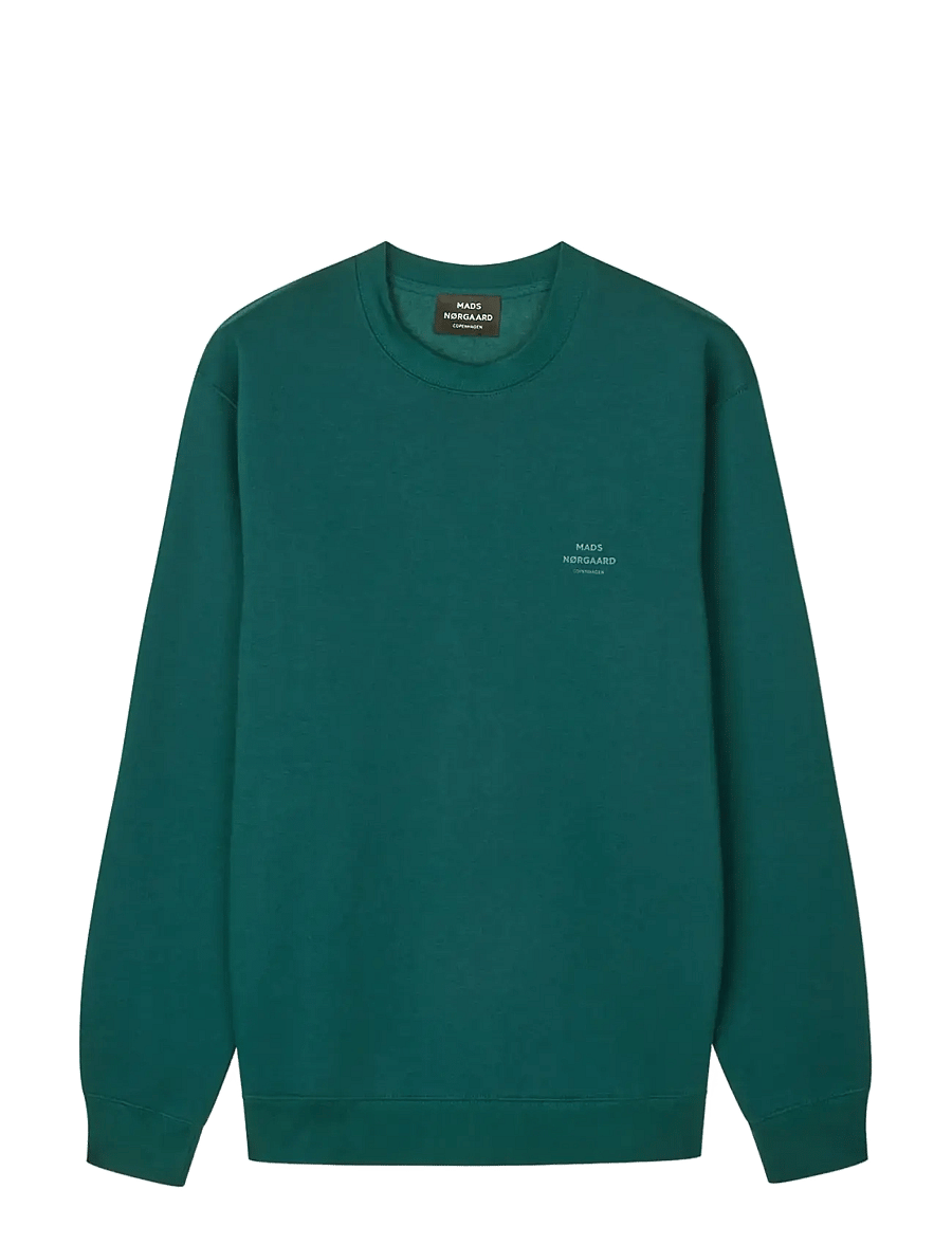 Mads Nørgaard - Standard Crew Logo Sweat FAV - dressipluusid - deep sea - 0