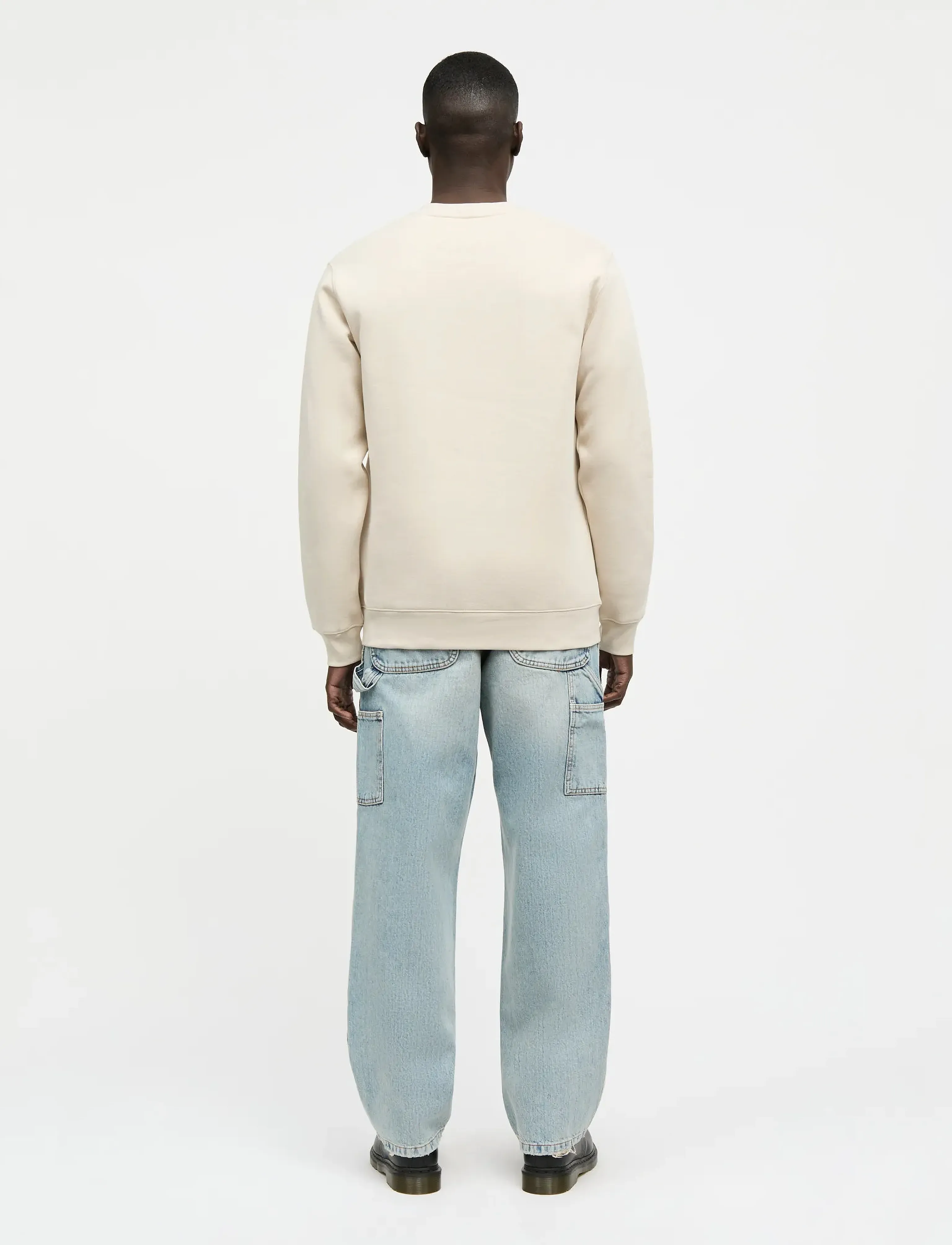 Mads Nørgaard - Standard Crew Logo Sweat - rainy day - 2