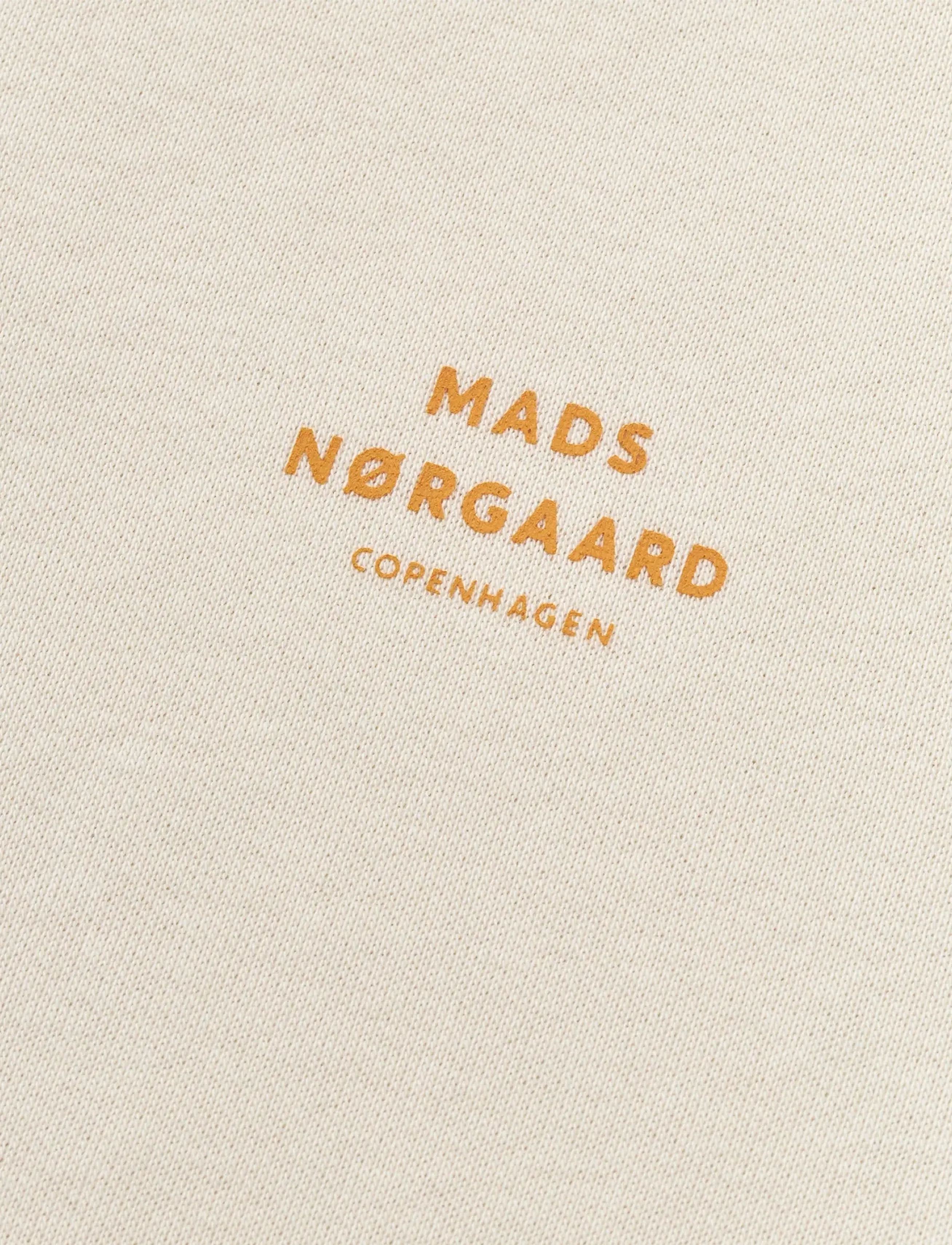 Mads Nørgaard - Standard Crew Logo Sweat - feriefavoritter - vanilla ice - 1