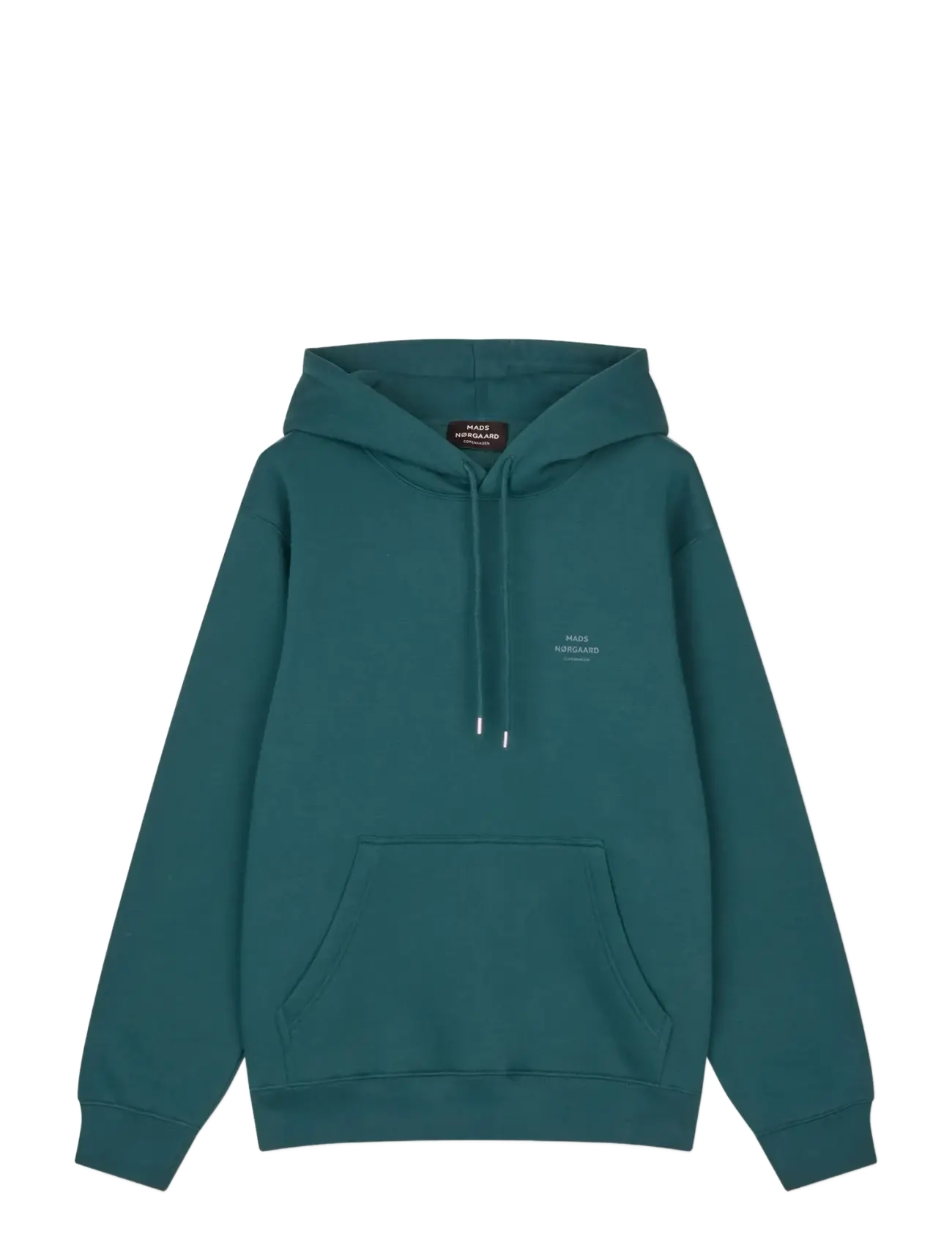 MADS NØRGAARD Standard Hoodie Logo Sweat Grün - S - Herren
