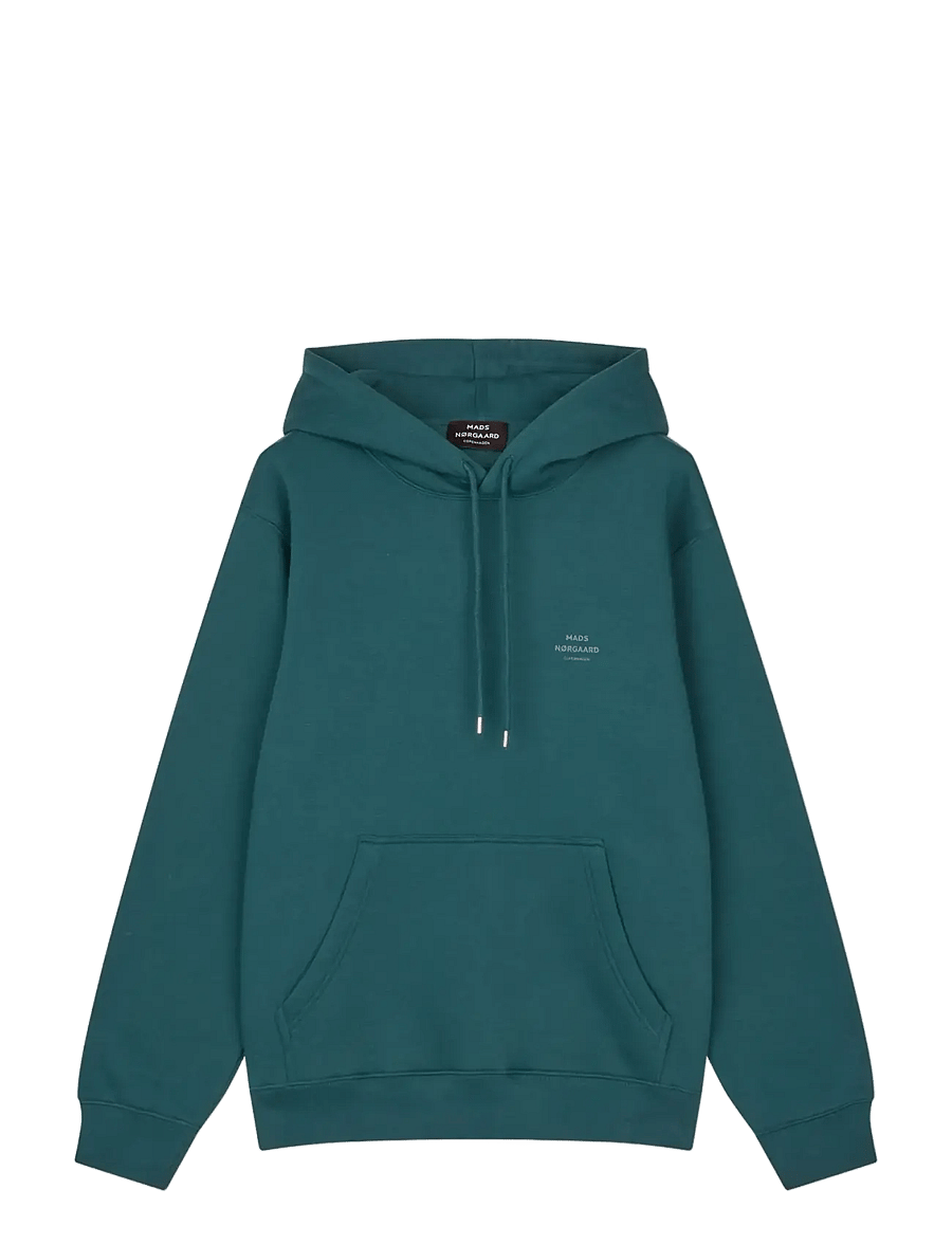 Mads Nørgaard - Standard Hoodie Logo Sweat FAV - kapuzenpullover - deep sea - 1