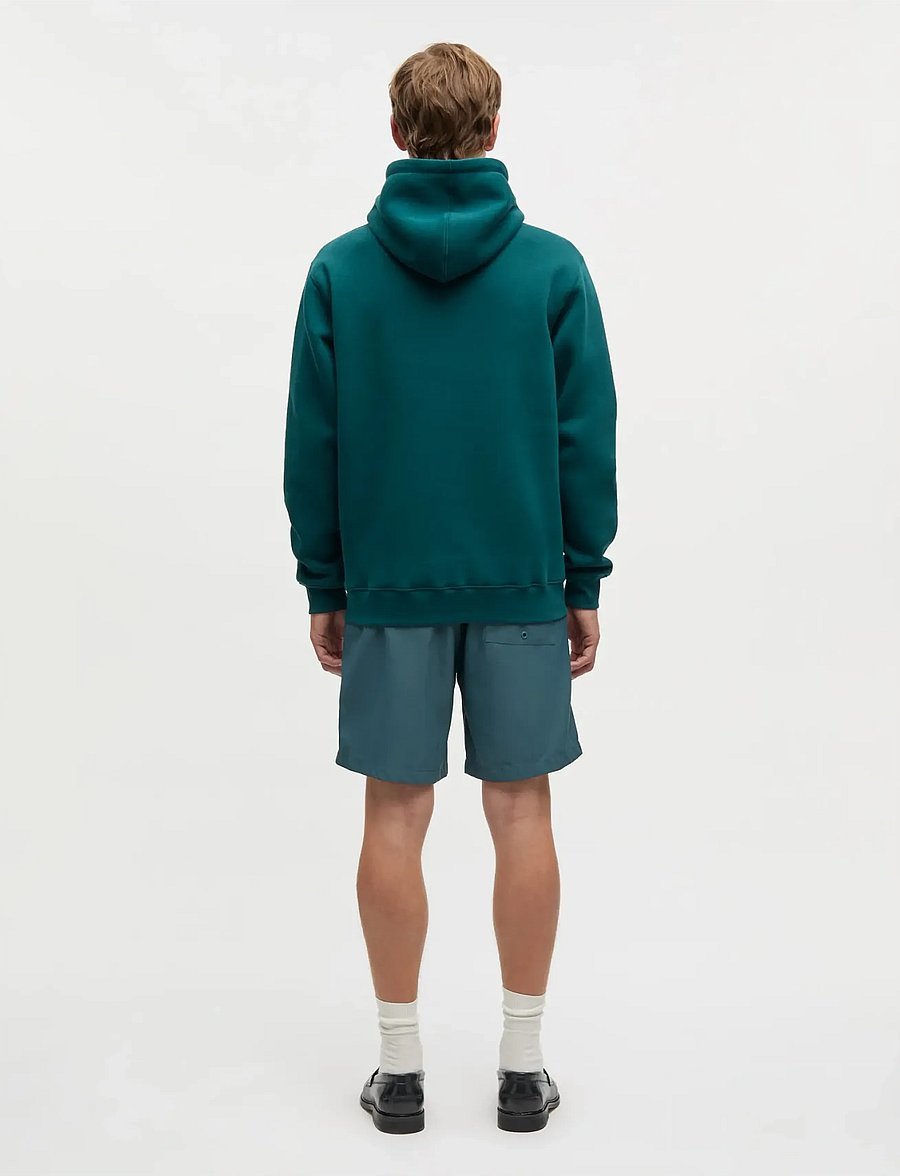 Mads Nørgaard - Standard Hoodie Logo Sweat FAV - kapuzenpullover - deep sea - 2