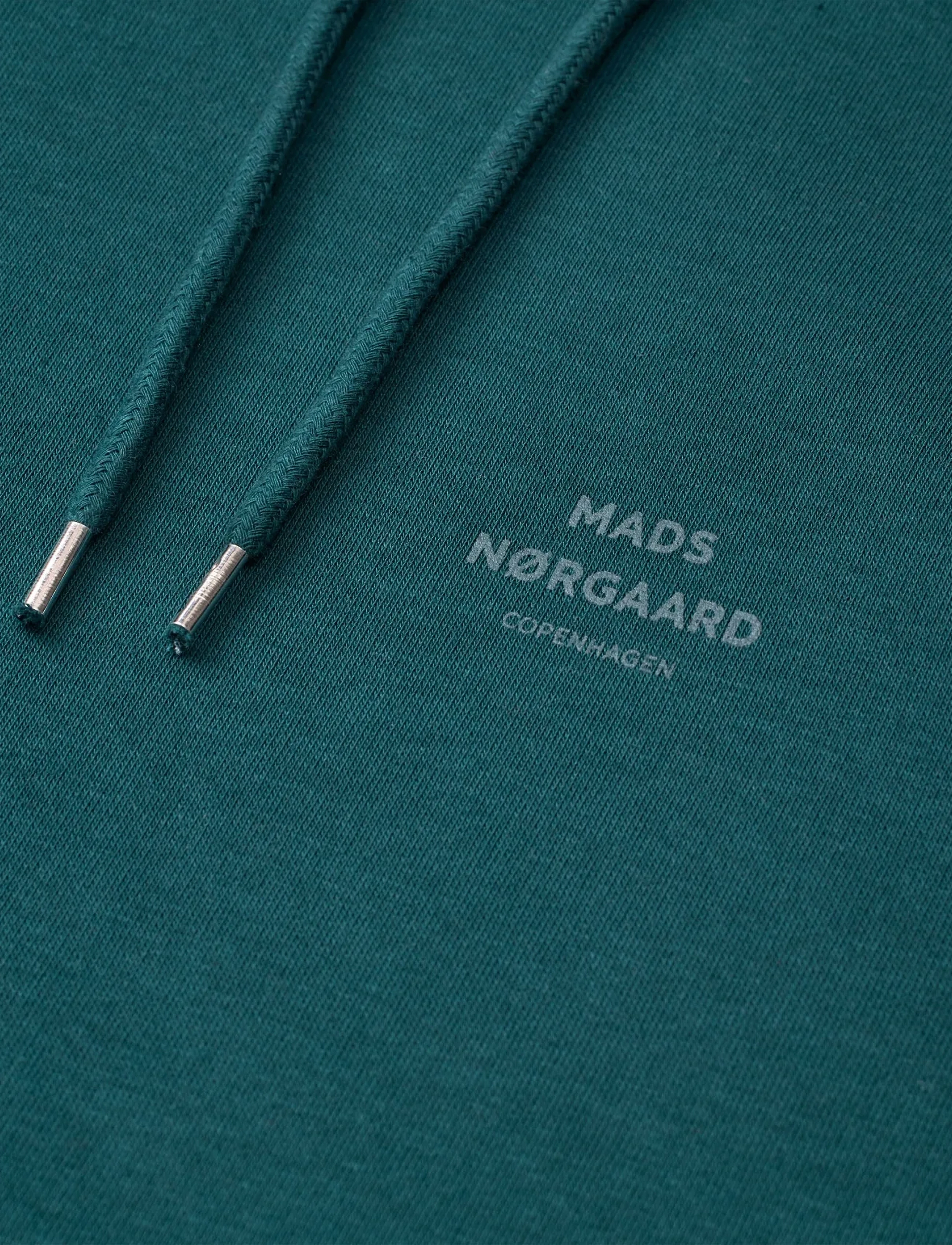 Mads Nørgaard - Standard Hoodie Logo Sweat - hættetrøjer - deep sea - 3