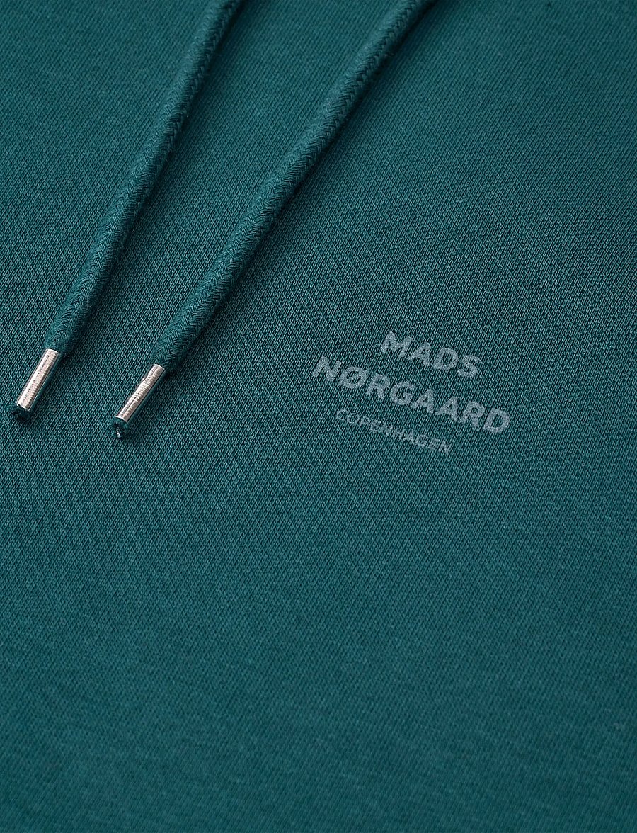 Mads Nørgaard - Standard Hoodie Logo Sweat FAV - kapuzenpullover - deep sea - 3