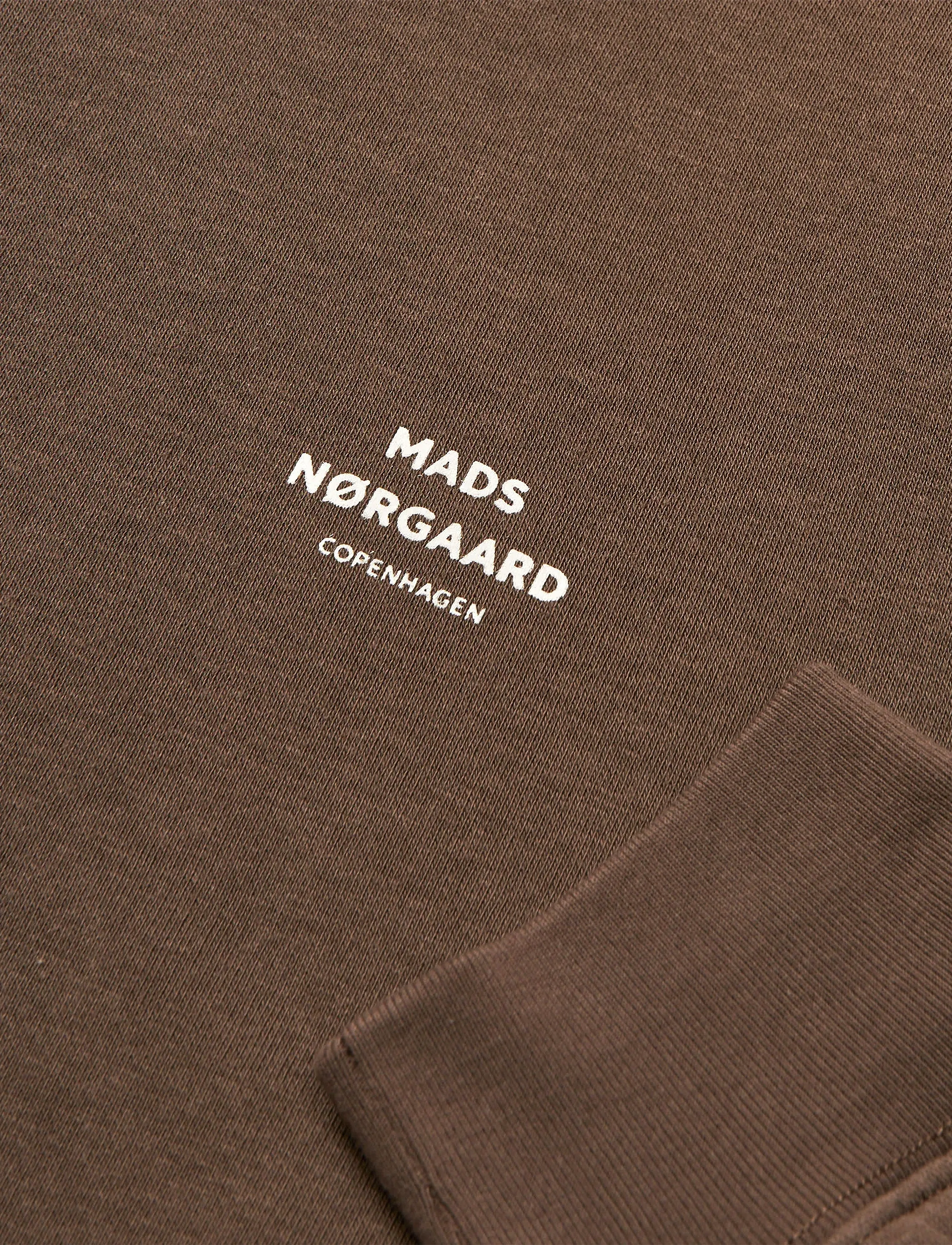 Mads Nørgaard - Standard Hoodie Logo Sweat - kapuzenpullover - demitasse - 1
