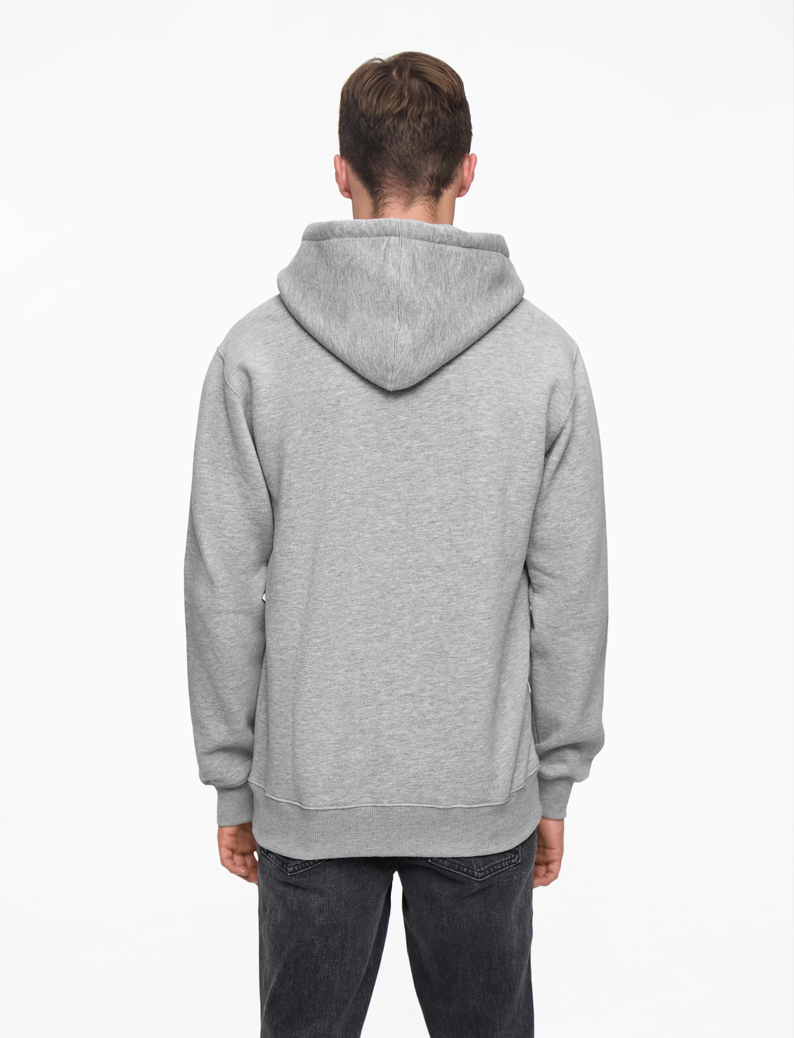 Mads Nørgaard - Standard Hoodie Logo Sweat - kapuzenpullover - grey melange - 4