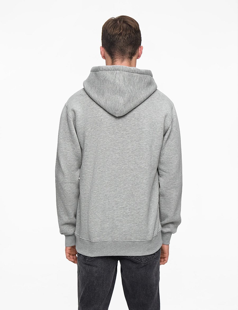 Mads Nørgaard - Standard Hoodie Logo Sweat FAV - kapuzenpullover - grey melange - 4