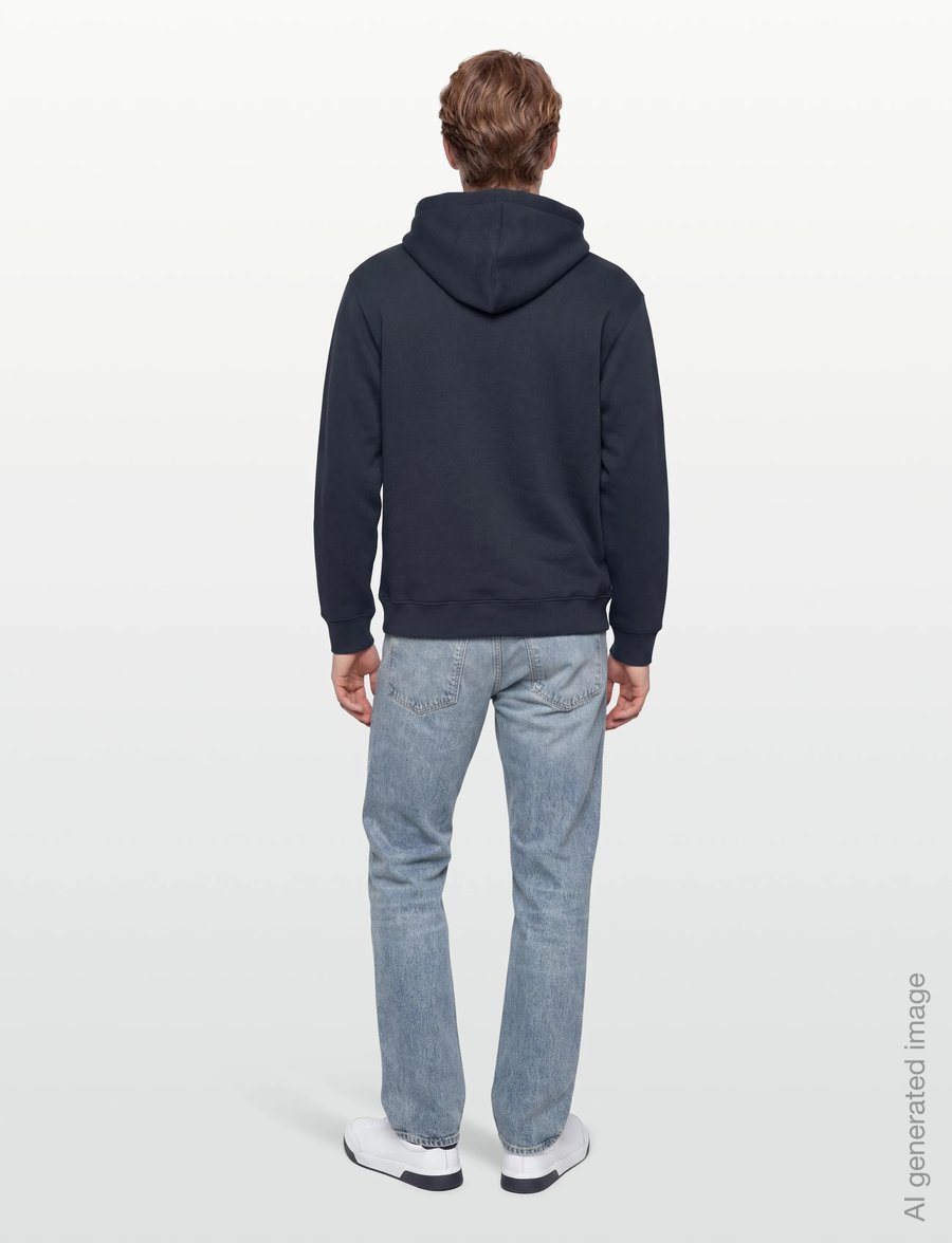 Mads Nørgaard - Standard Hoodie Logo Sweat FAV - hoodies - parisian night - 4