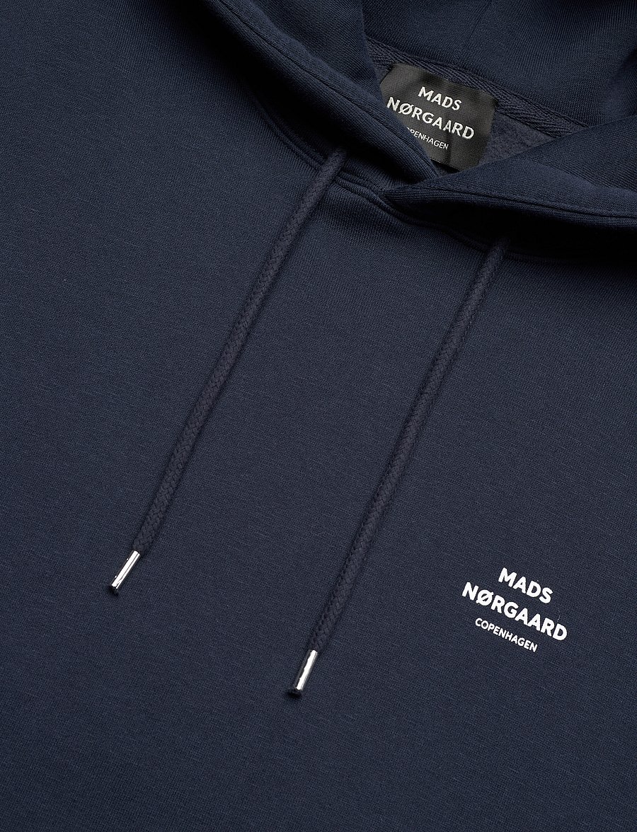 Mads Nørgaard - Standard Hoodie Logo Sweat FAV - hoodies - parisian night - 5