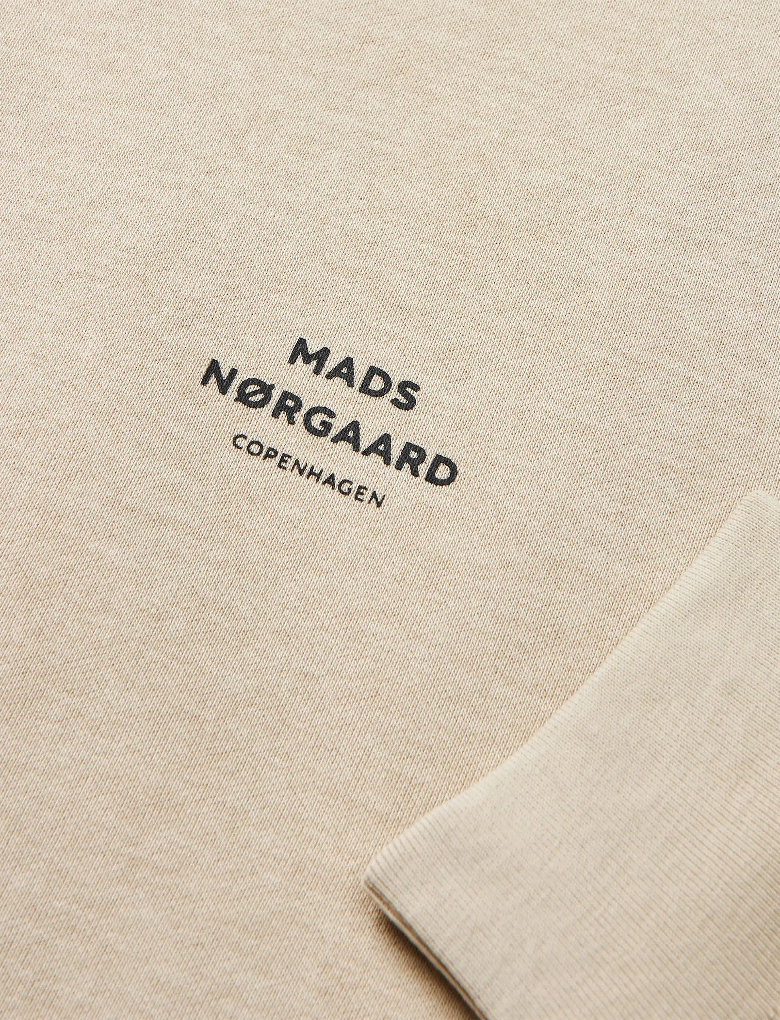 Mads Nørgaard - Standard Hoodie Logo Sweat FAV - sweatshirts - rainy day - 1