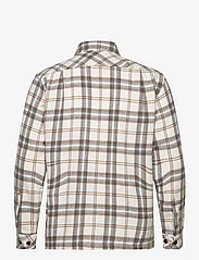 Mads Nørgaard - Soft Wool Roar Check Shirt - ternede skjorter - almond milk check - 1