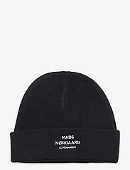 Mads Nørgaard - Isak Logo Ambas Beanie - mažiausios kainos - black - 0
