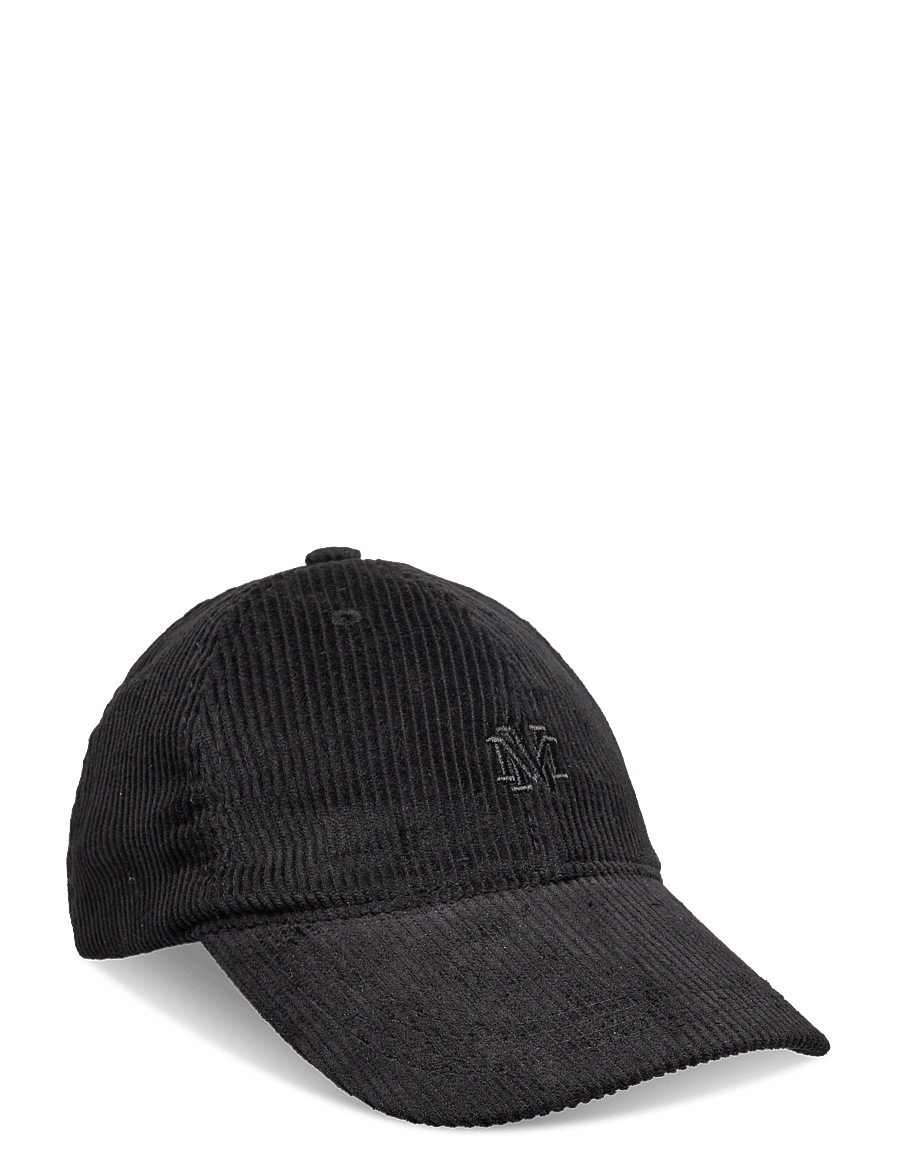 Mads Nørgaard - Cotton Corduroy Wesley Cap - black - 0