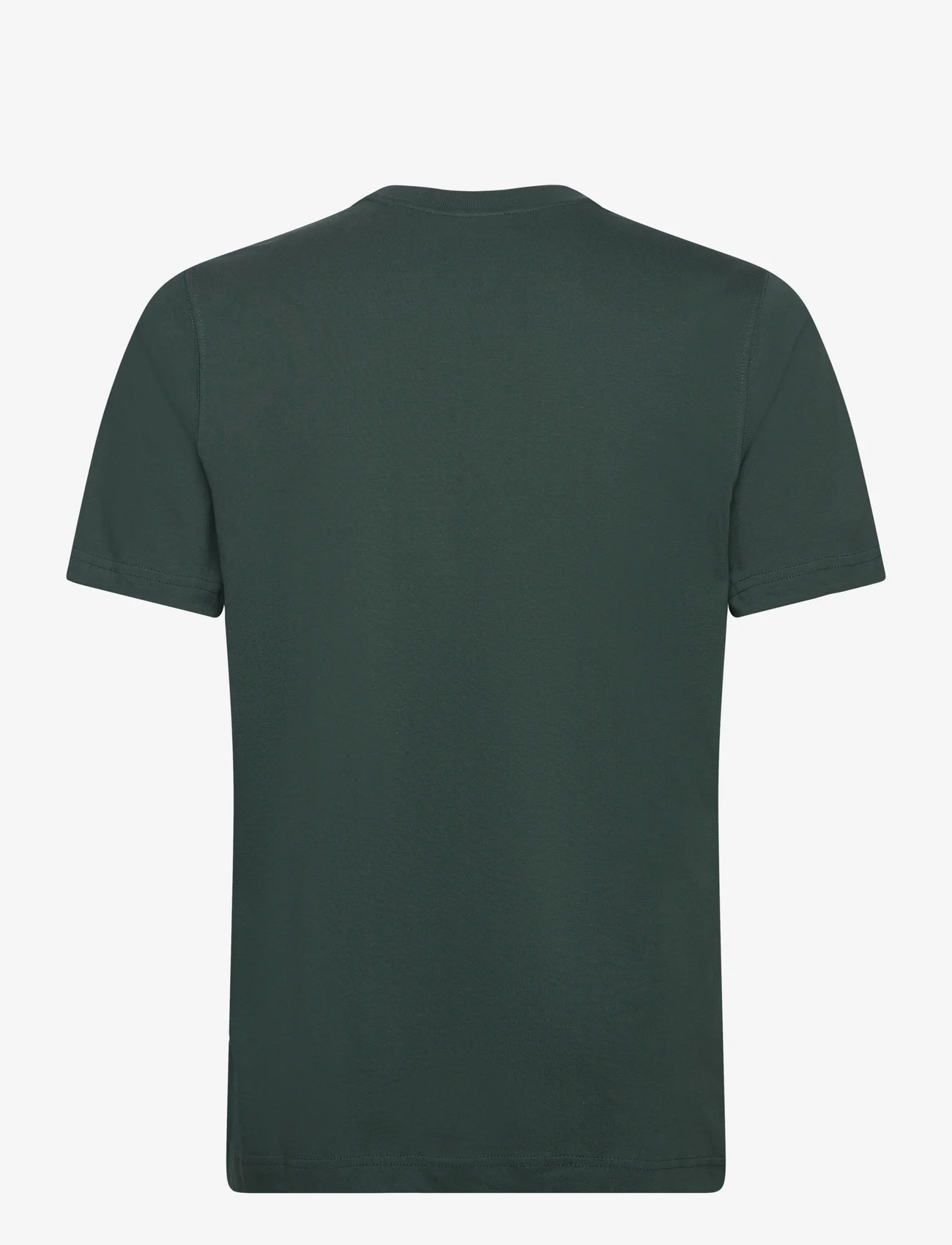 Mads Nørgaard - Cotton Jersey Frode Mads Tee - short-sleeved t-shirts - darkest spruce - 1