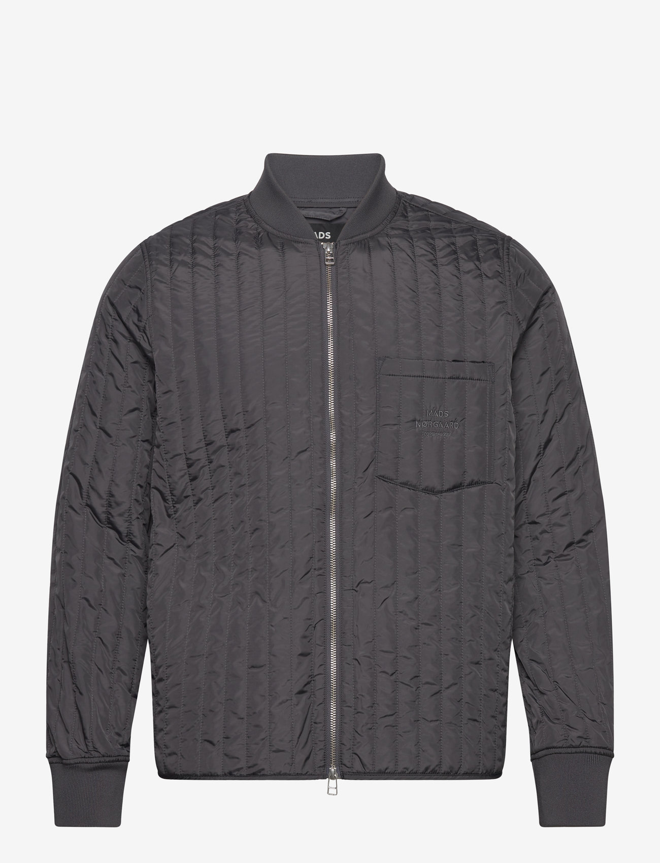 Mads Nørgaard - Mat Quilt Jesper Jacket - asphalt - 0