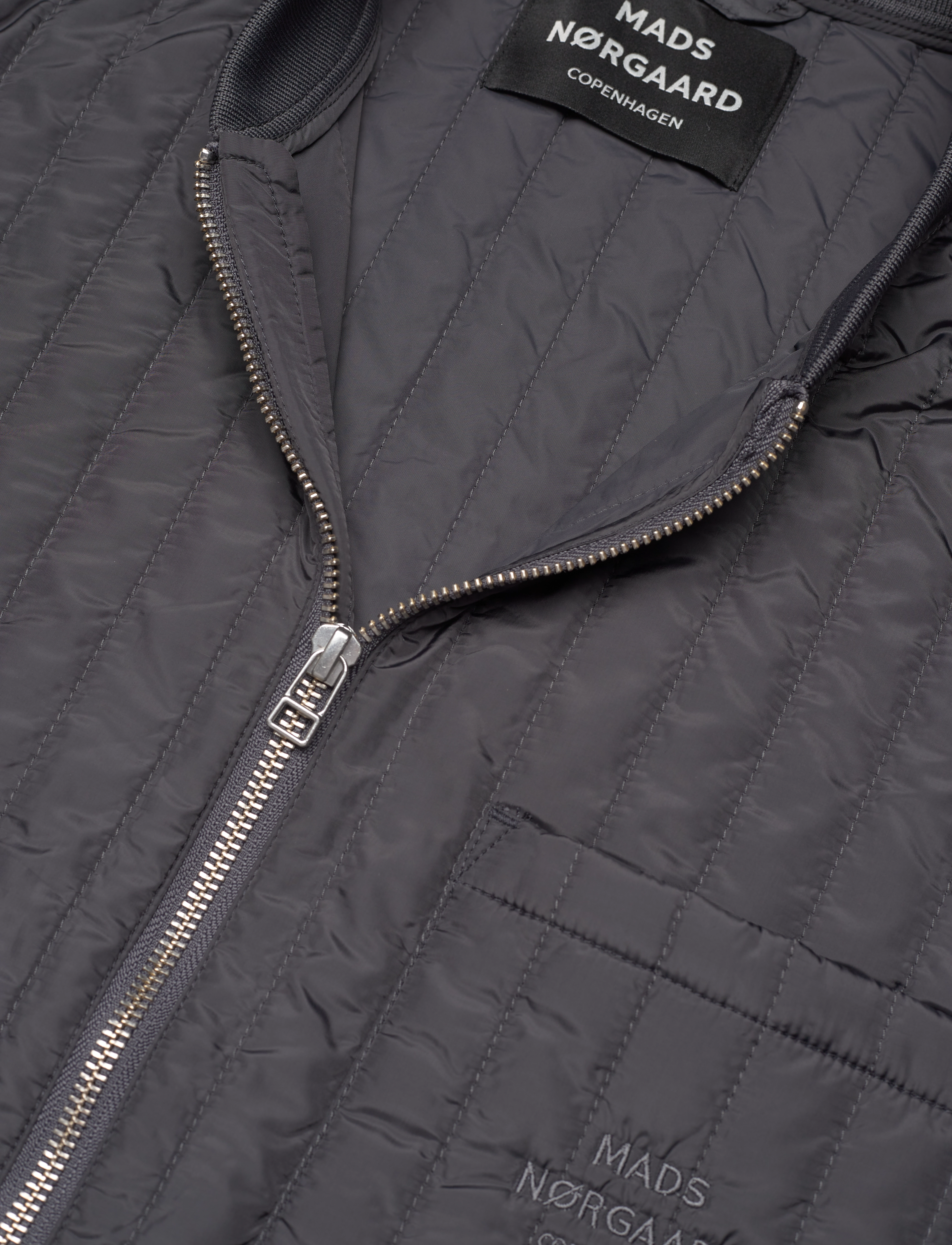 Mads Nørgaard - Mat Quilt Jesper Jacket - asphalt - 2