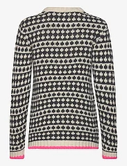 Mads Nørgaard - Recycled Iceland Kimilla Sweater - jumpers - dark grey melange/winter white - 1