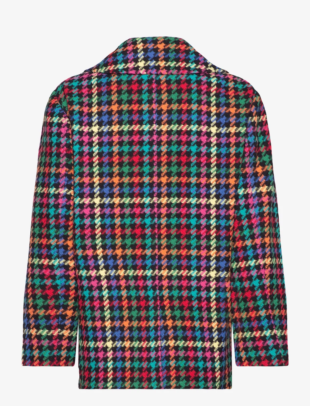 Sam edelman pop plaid reefer coat discount
