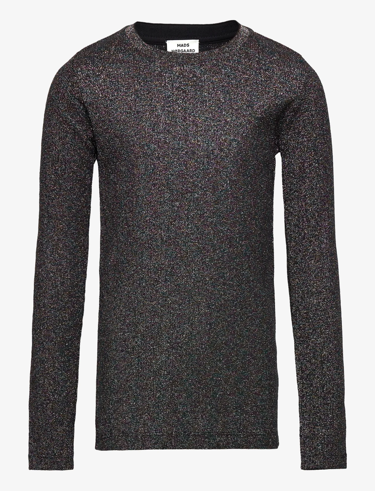 Mads Nørgaard - 2x2 Lurex Talino Top - marškinėliai ilgomis rankovėmis - multi black - 0