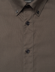 Mads Nørgaard - Cotton Oxford Sune Shirt BD - oxford-skjortor - beluga - 2