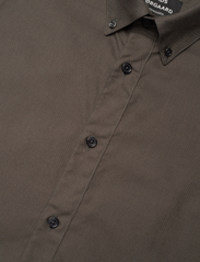 Mads Nørgaard - Cotton Oxford Sune Shirt BD - oxford shirts - beluga - 3
