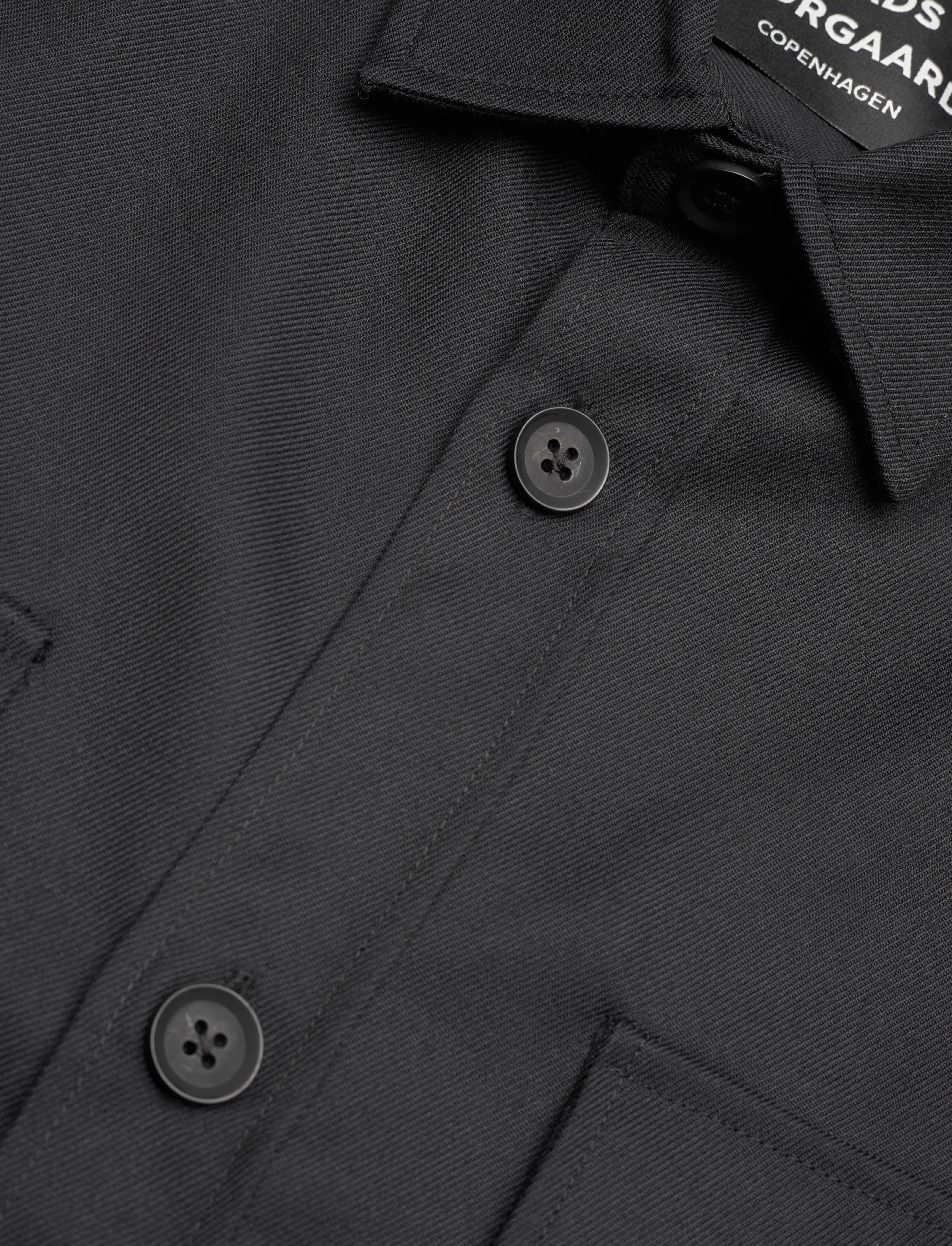 Mads Nørgaard - Firm Twill Skyler Shirt - deep well - 3
