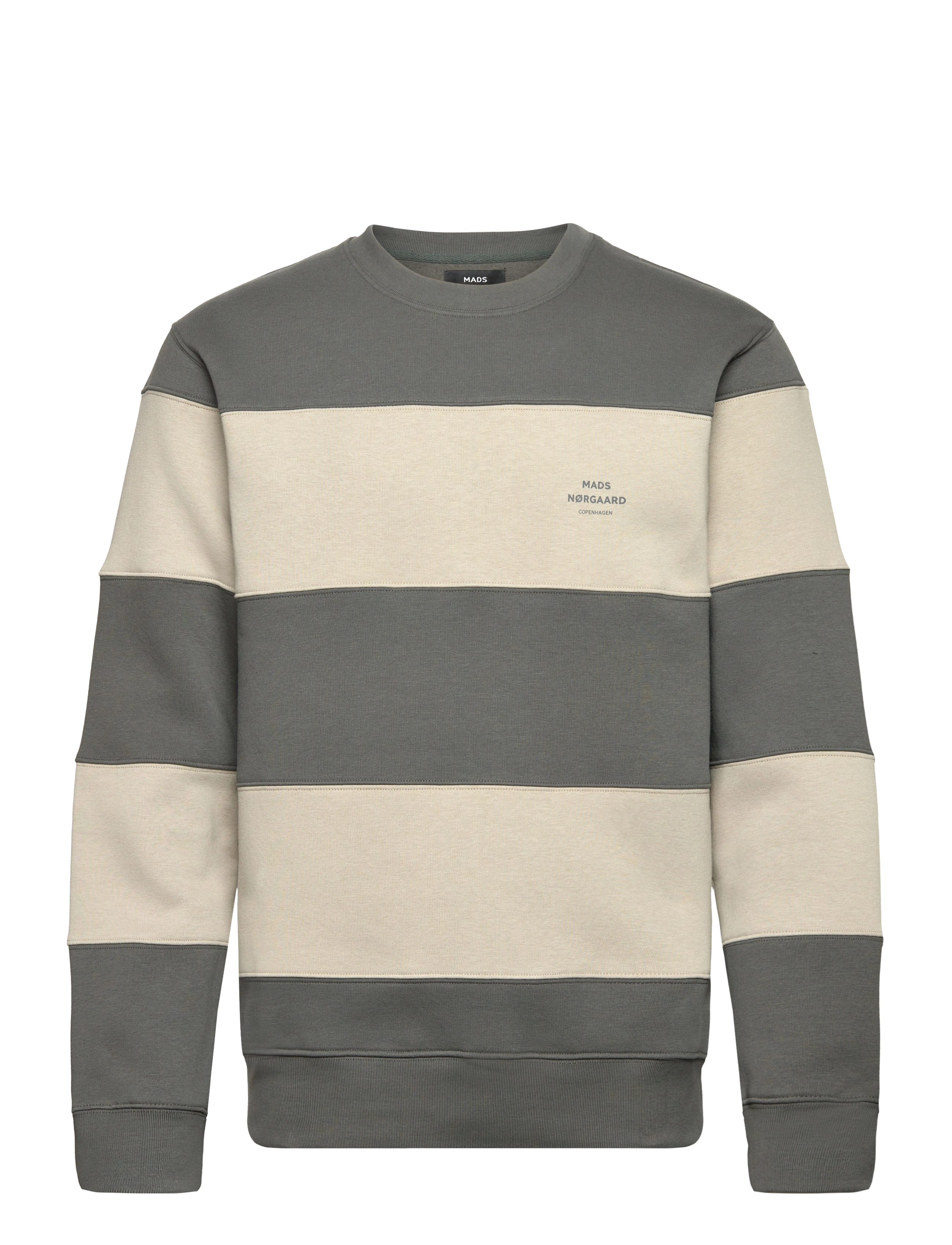Standard Crew Panel Logo Sweat - BELUGA/SENECA ROCK