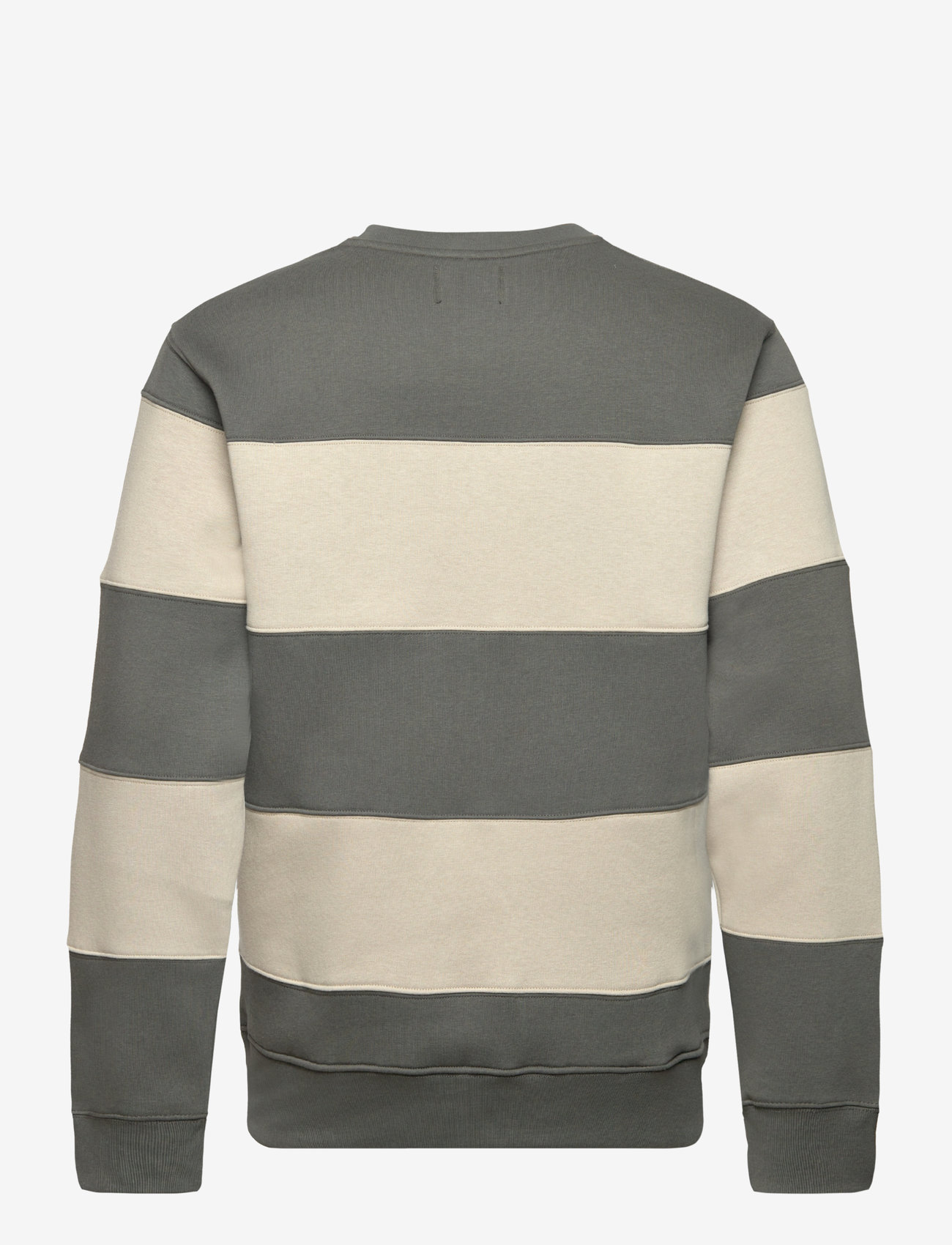 Mads Nørgaard - Standard Crew Panel Logo Sweat - beluga/seneca rock - 1