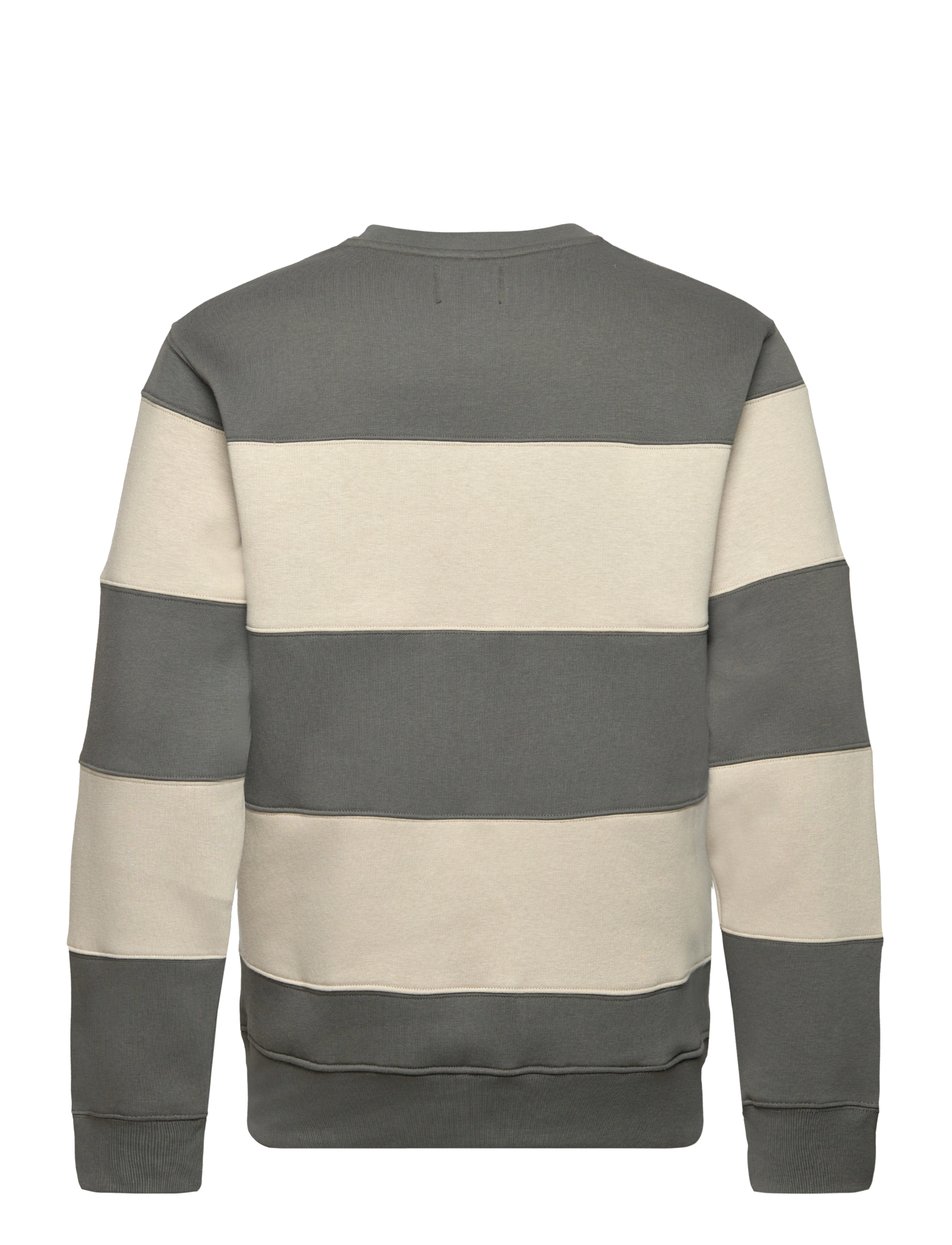 Mads Nørgaard - Standard Crew Panel Logo Sweat - beluga/seneca rock - 1