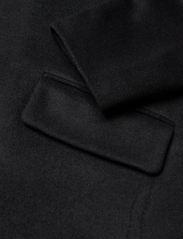Mads Nørgaard - Dense Wool River Coat - winter coats - black - 3