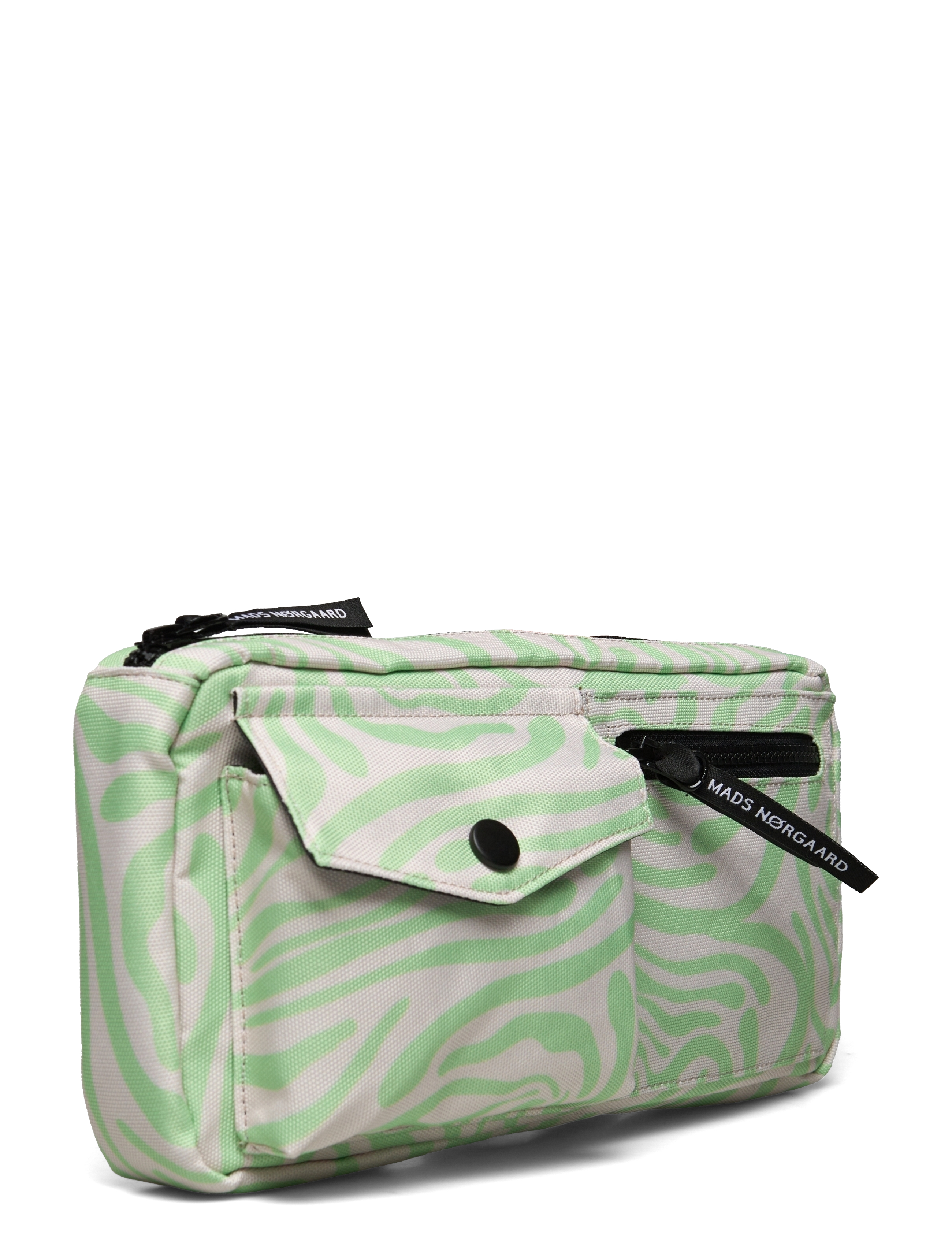 Mads Nørgaard - Bel One Art Carni Bag - zebra aop/paradise green - 2