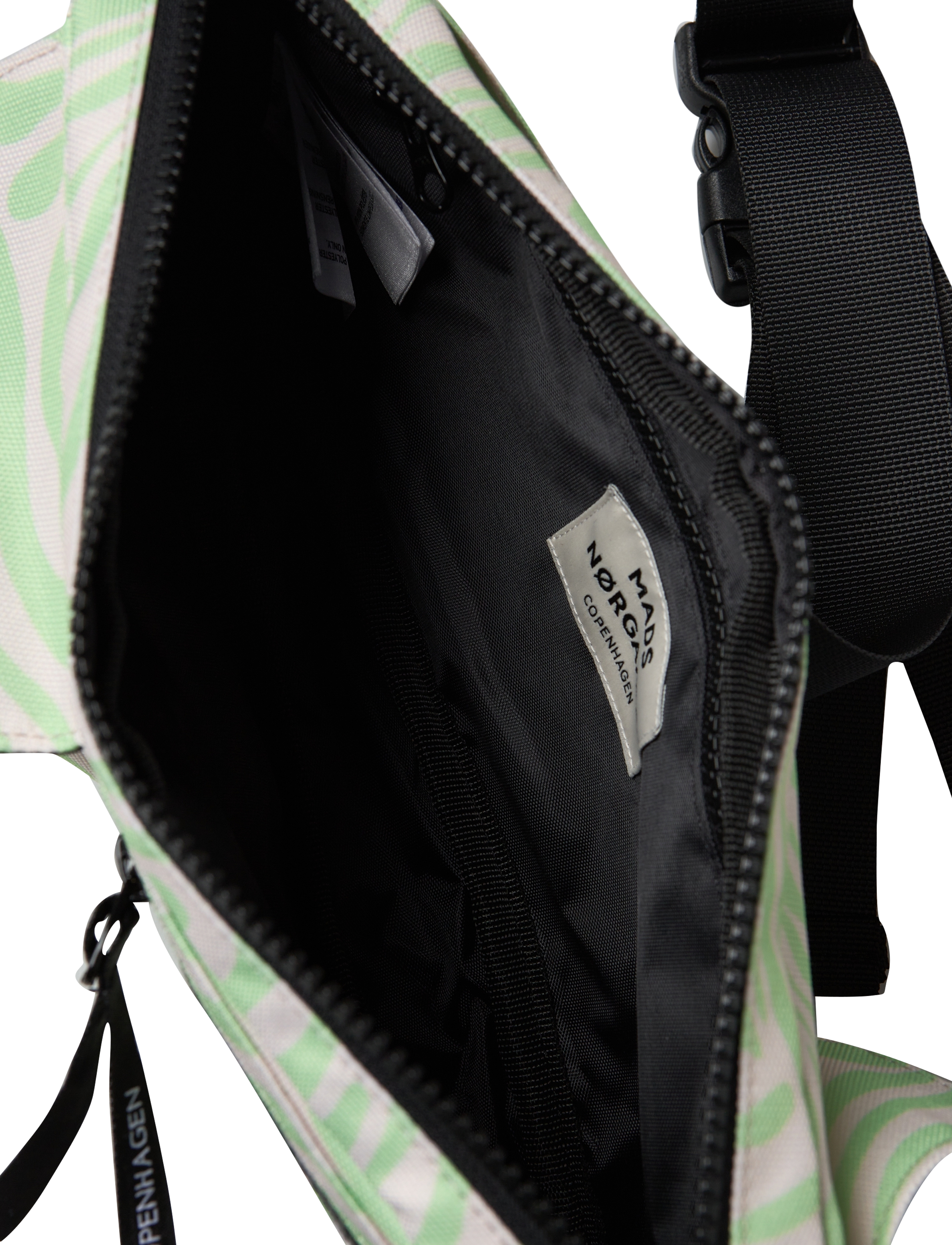 Mads Nørgaard - Bel One Art Carni Bag - zebra aop/paradise green - 4