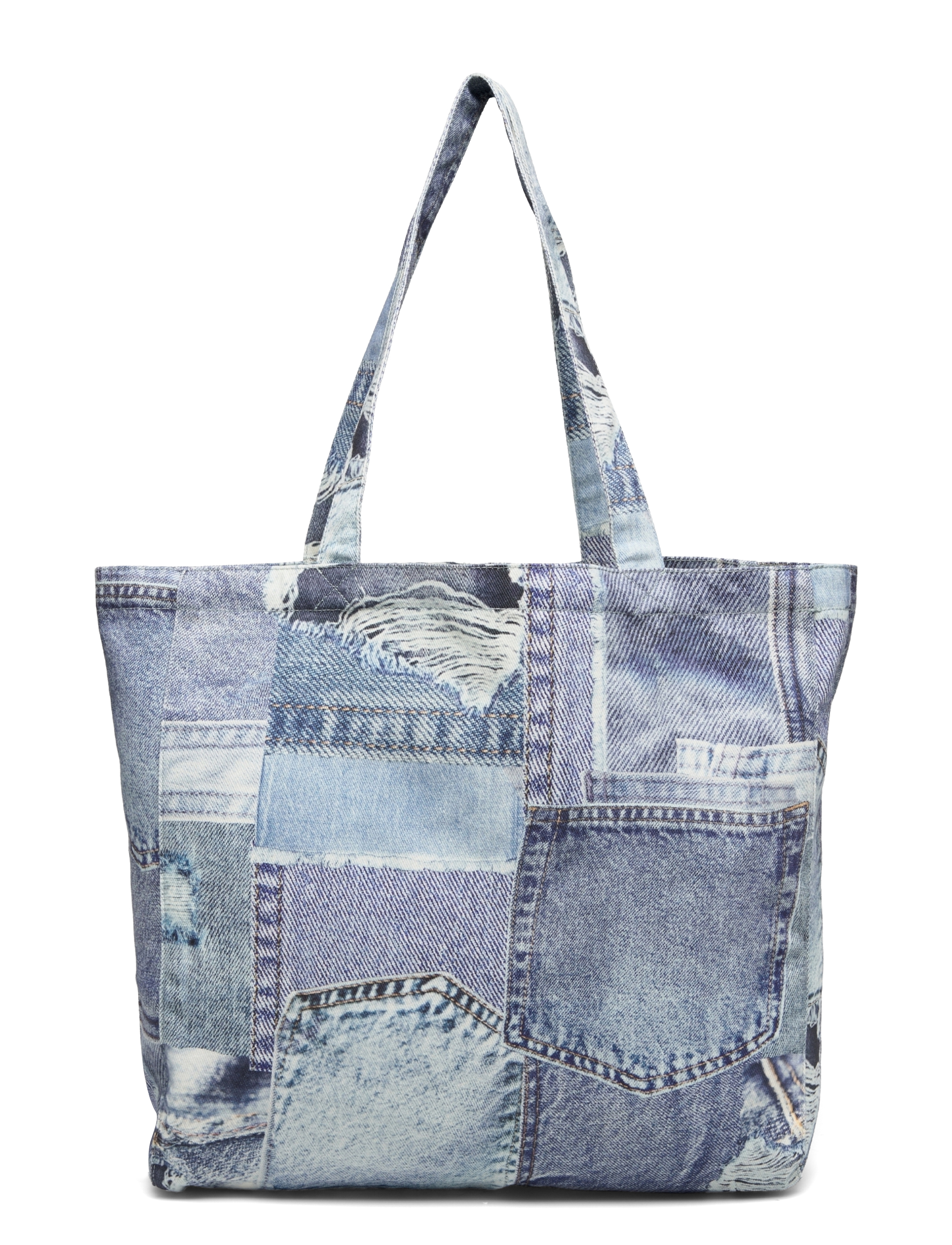 Mads Nørgaard - Recycled Boutique Athene AOP Bag - denim aop - 1