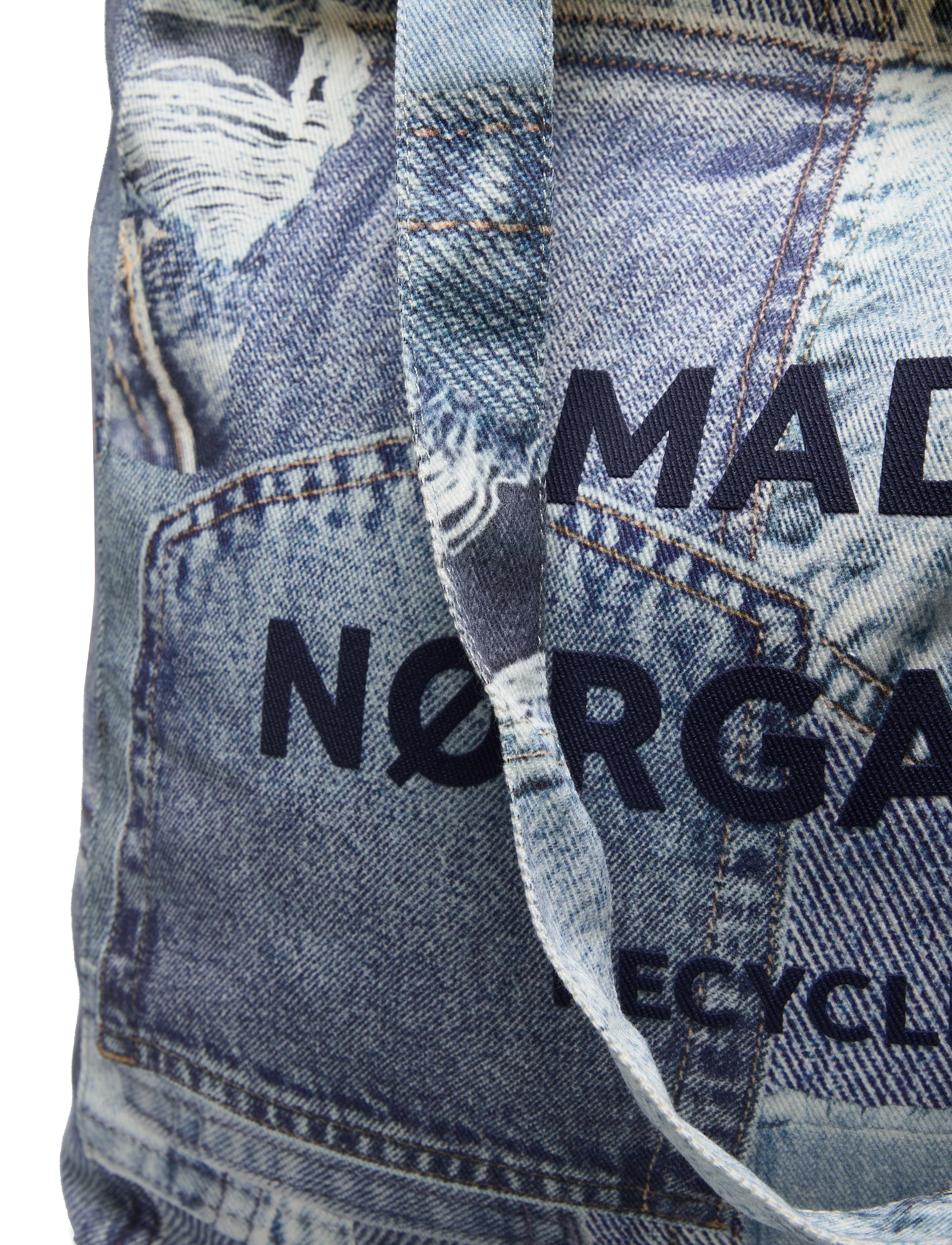 Mads Nørgaard - Recycled Boutique Athene AOP Bag - denim aop - 3