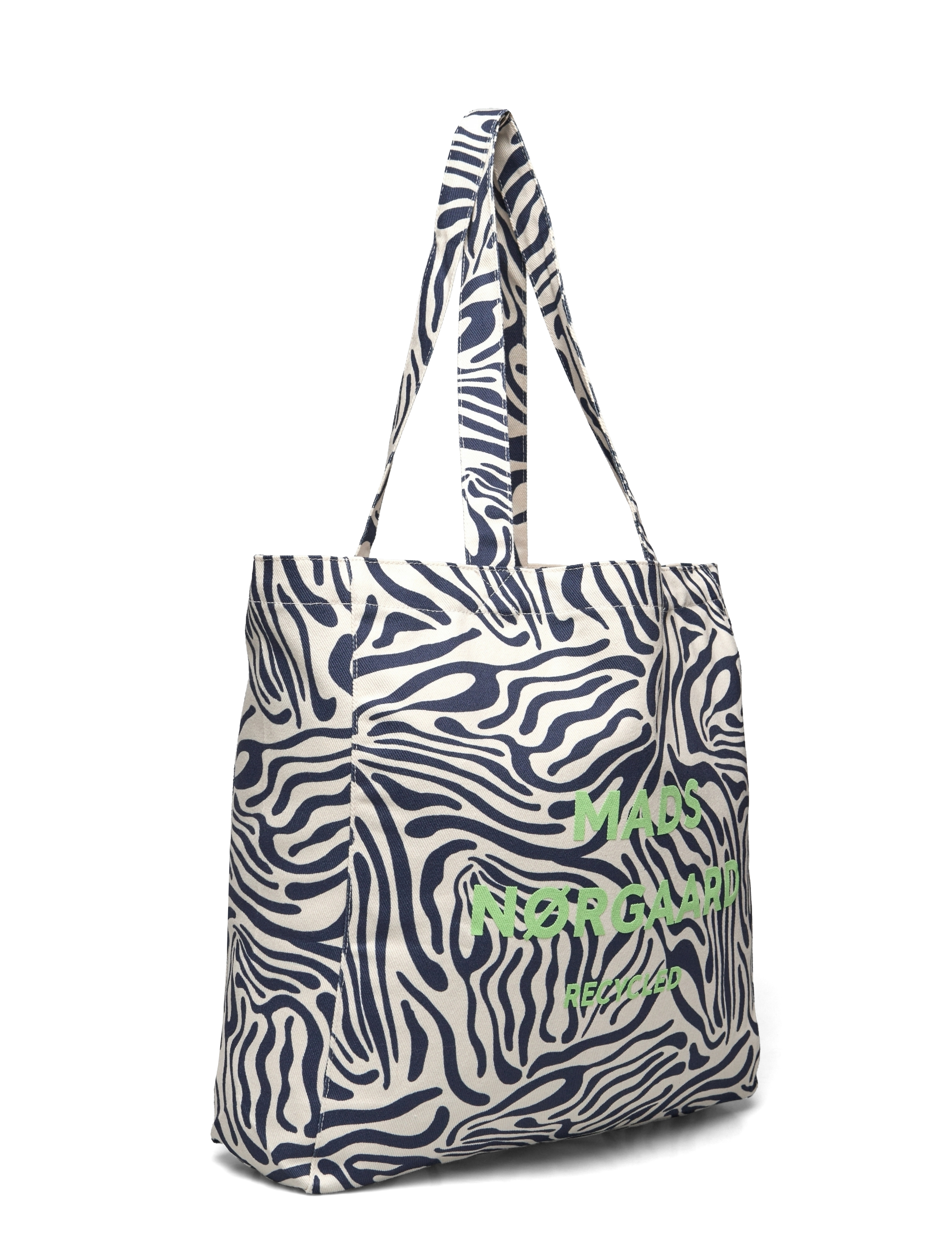 Mads Nørgaard - Recycled Boutique Athene AOP Bag - zebra aop/sagasso sea - 2