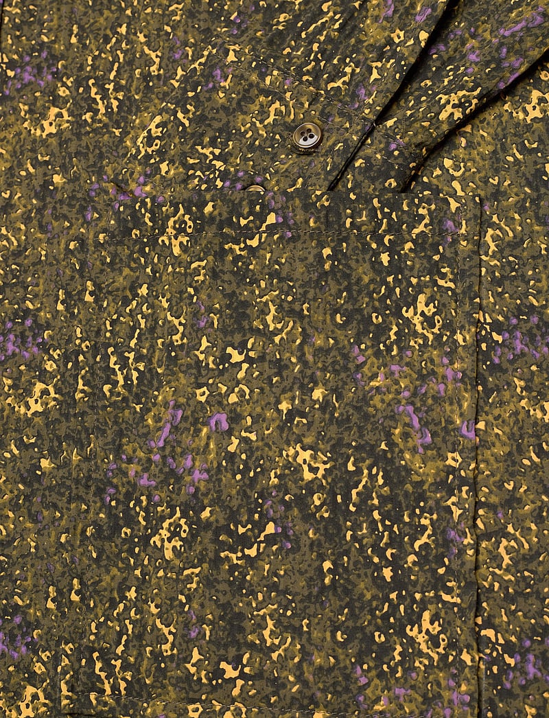 Mads Nørgaard - Crinckle Pop Zindi Dress AOP - hemdkleider - field aop/olive branch - 3