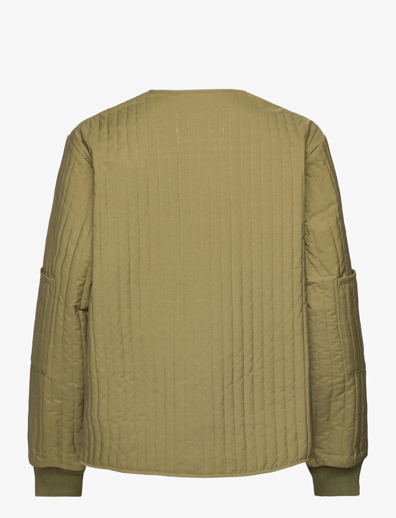 Mads Nørgaard - Cloud Harue Jacket - quilted jackets - olive branch - 1