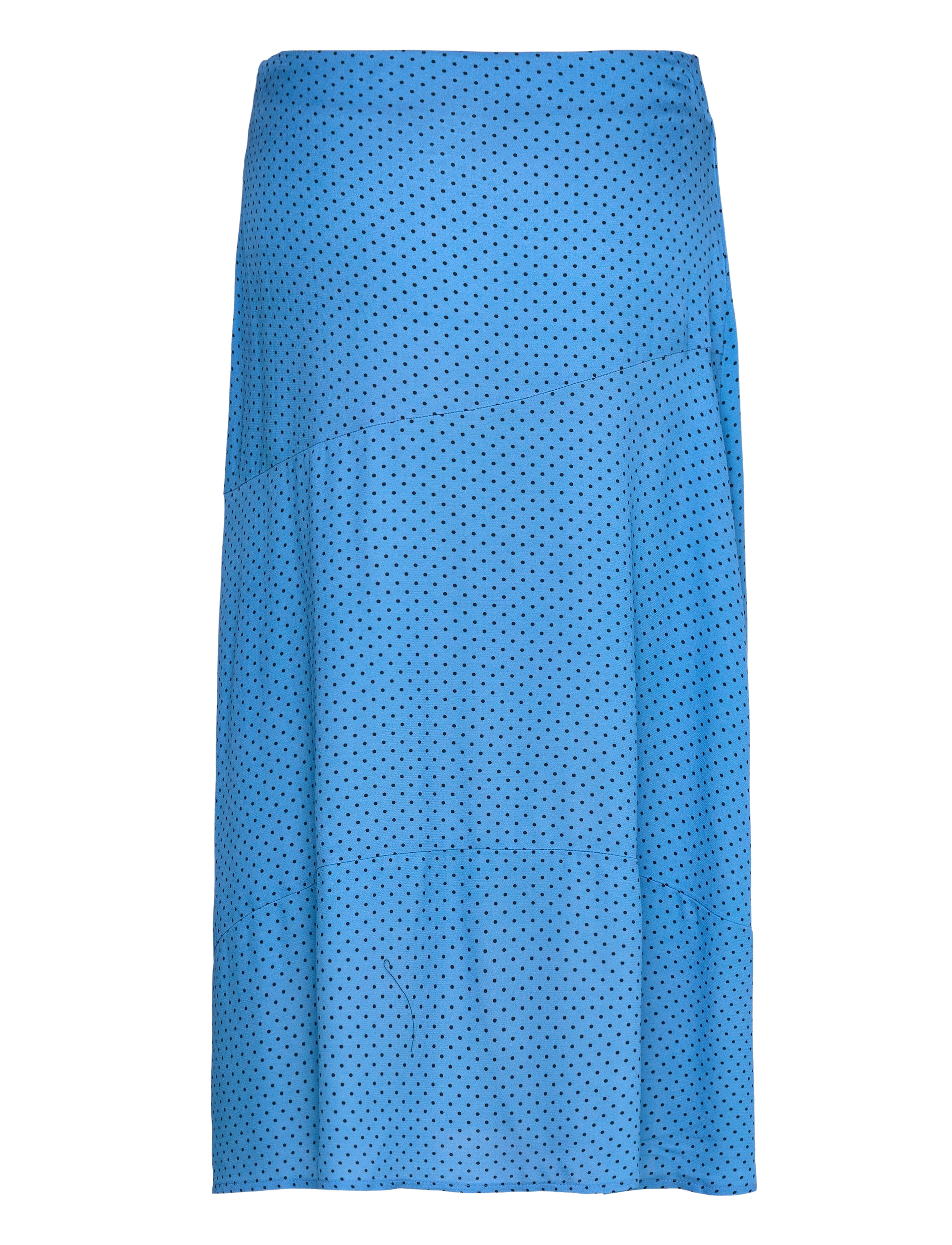 Mads Nørgaard - Star Nanna Skirt AOP - micro dot aop/mediterranean bl - 1