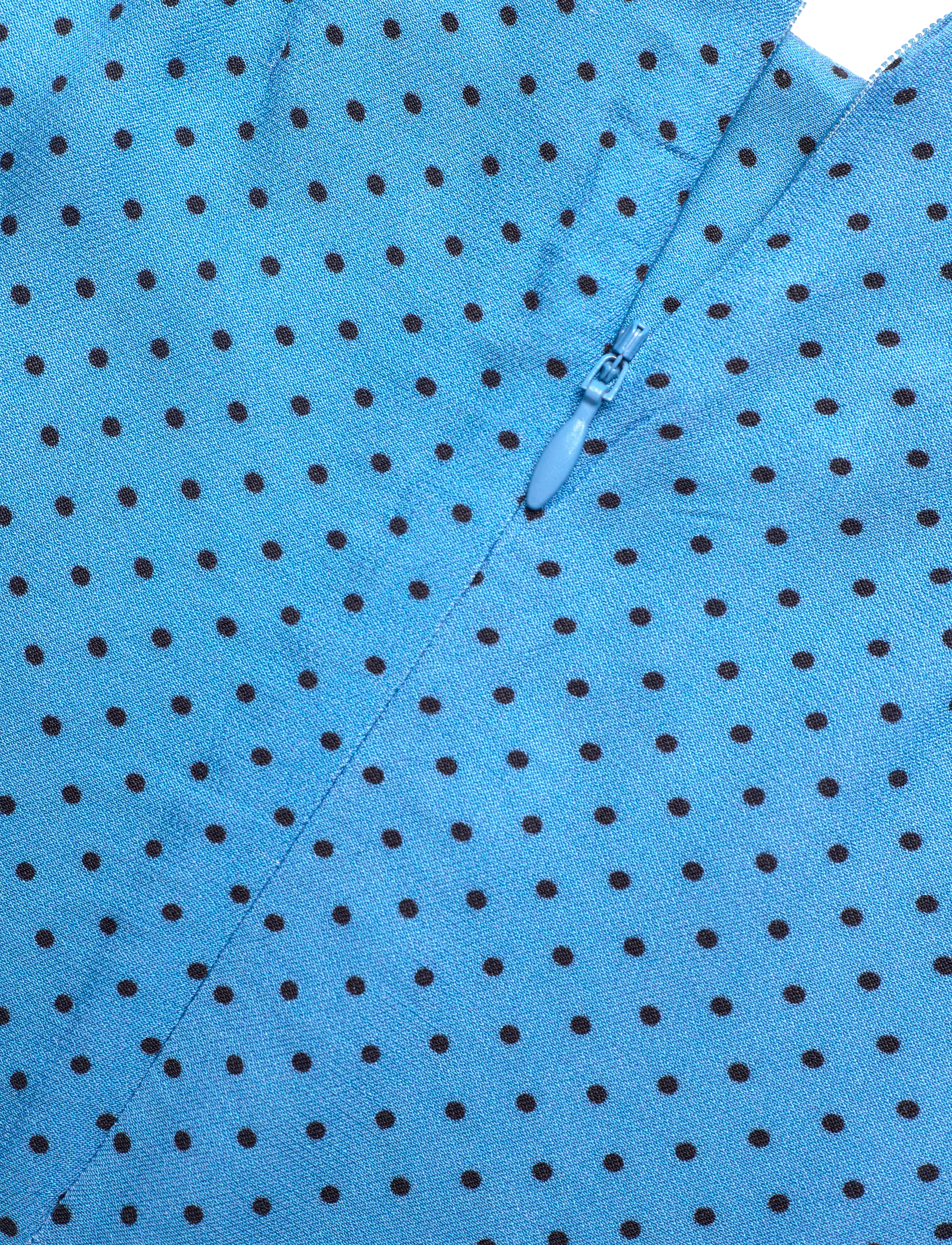 Mads Nørgaard - Star Anke Top AOP - pitkähihaiset puserot - micro dot aop/mediterranean bl - 3