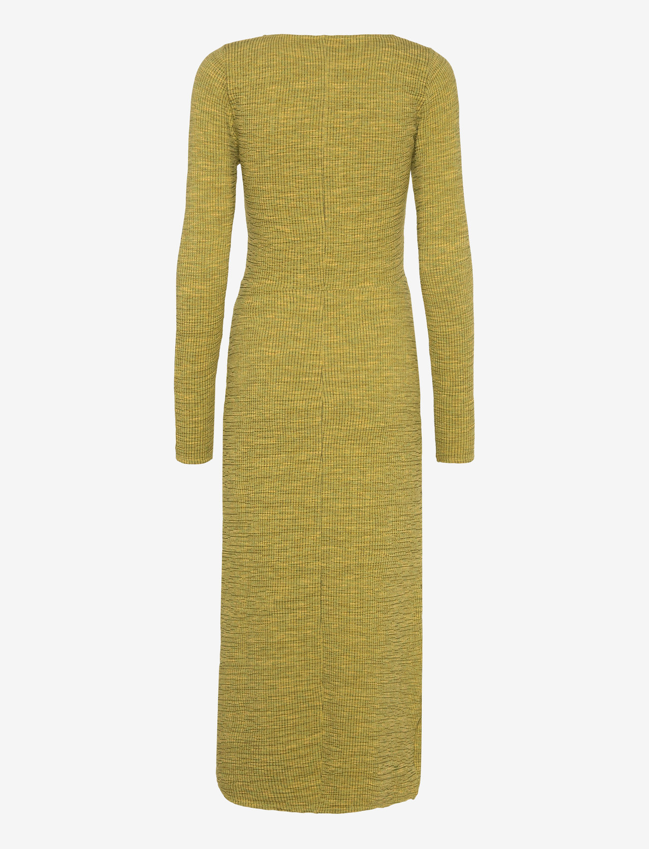 Mads Nørgaard - Mel Crepe Bibli Dress - misted yellow melange - 1