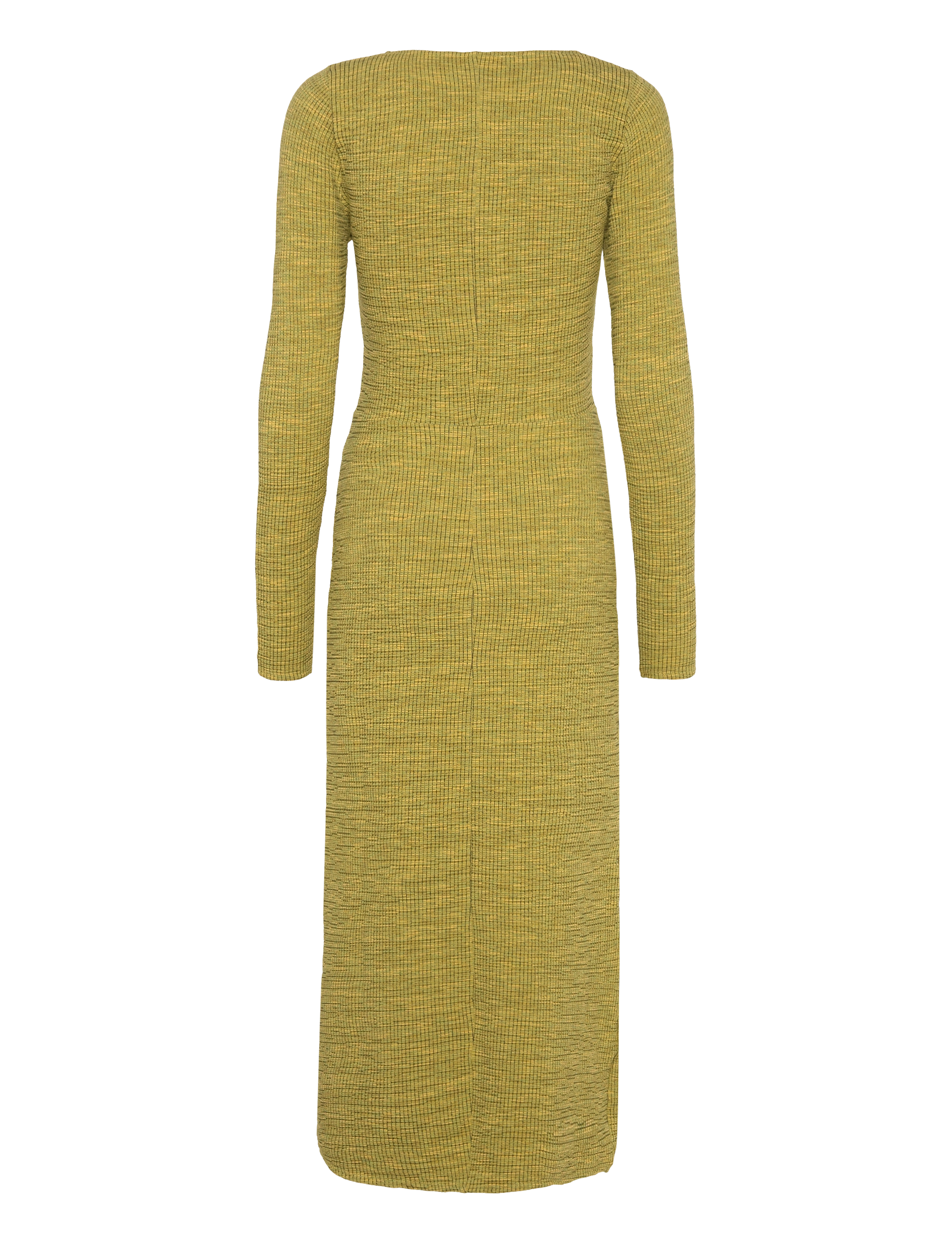 Mads Nørgaard - Mel Crepe Bibli Dress - misted yellow melange - 1