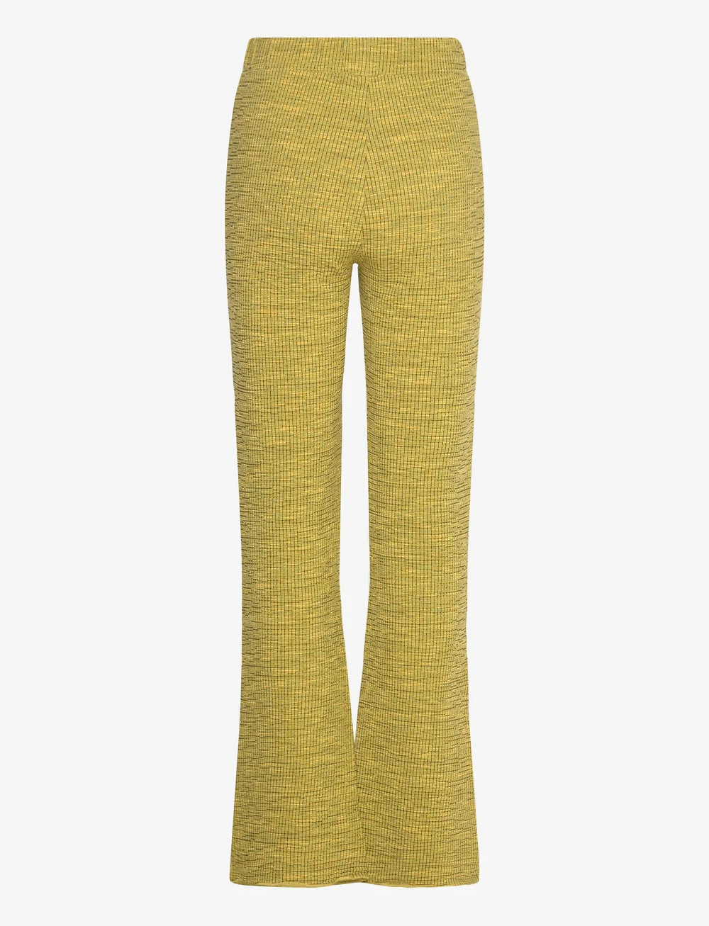 Mads Nørgaard - Mel Crepe Ura Pants - sirge säärega püksid - misted yellow melange - 1