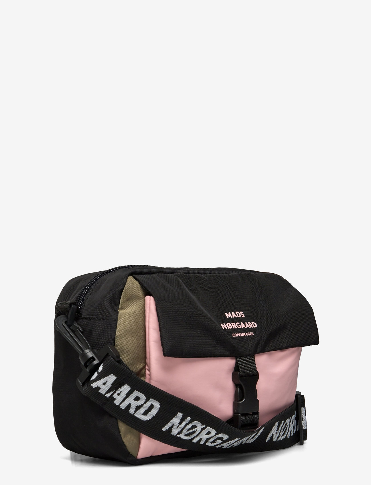 Mads Nørgaard - Tian Fae Block Bag - black/coral cloud - 2